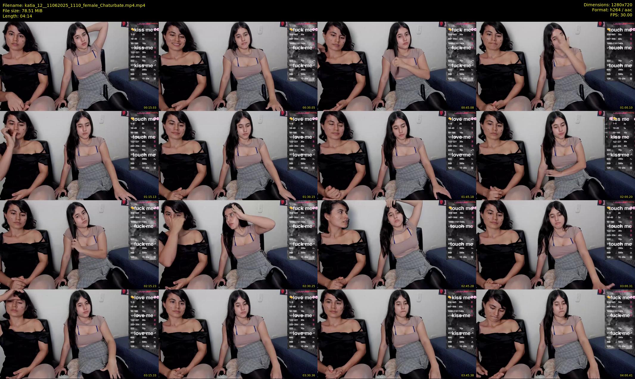 katia_12_ — 5 minute Chaturbate female cam show recording, 720p, Jun 11, 2025