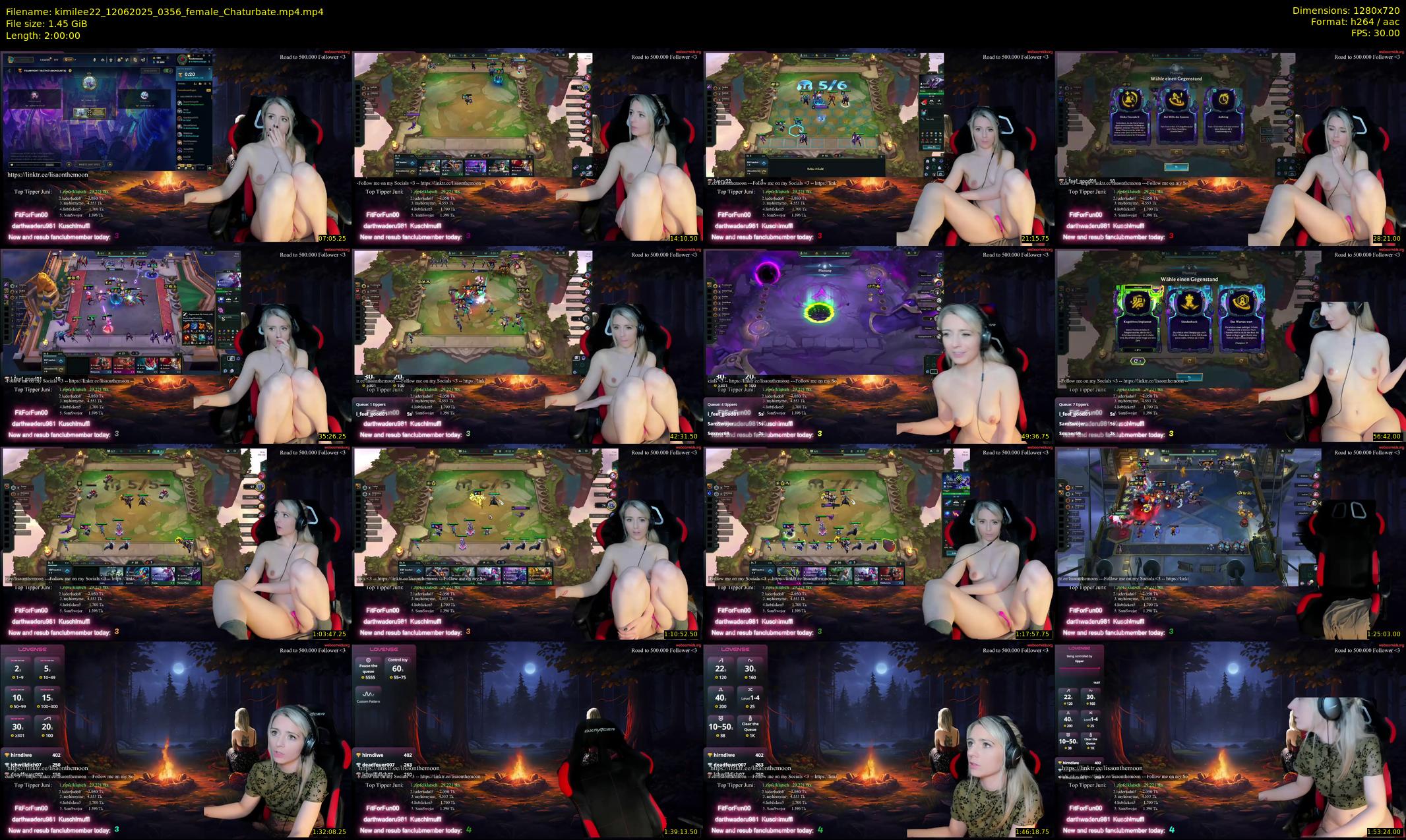 kimilee22 — 120 minute Chaturbate female cam show recording, 720p, Jun 12, 2025