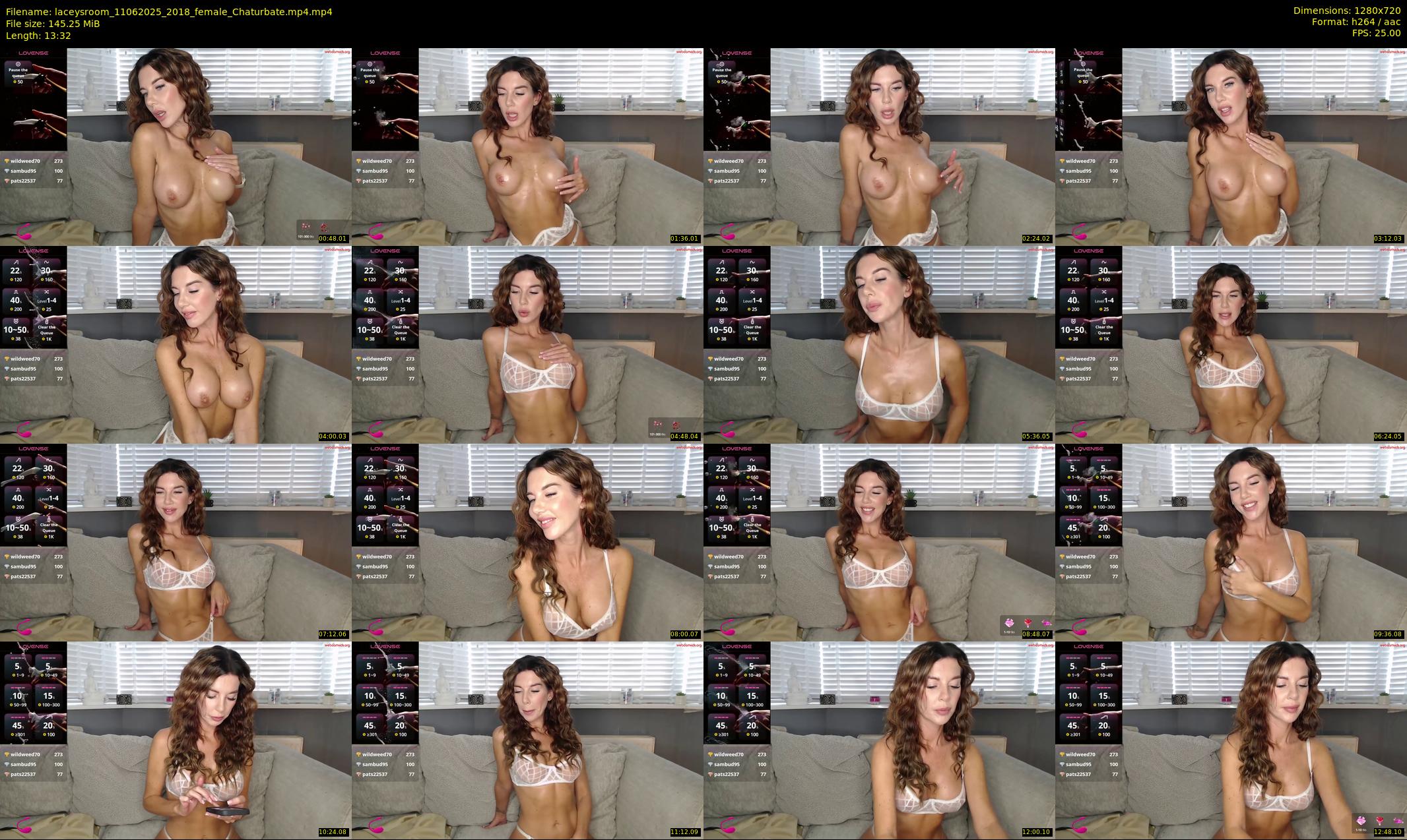 laceysroom — 14 minute Chaturbate female cam show recording, 720p, Jun 11, 2025