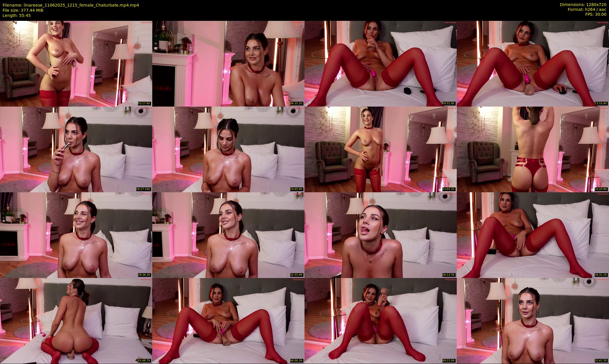 linareese — 56 minute Chaturbate female cam show recording, 720p, Jun 11, 2025