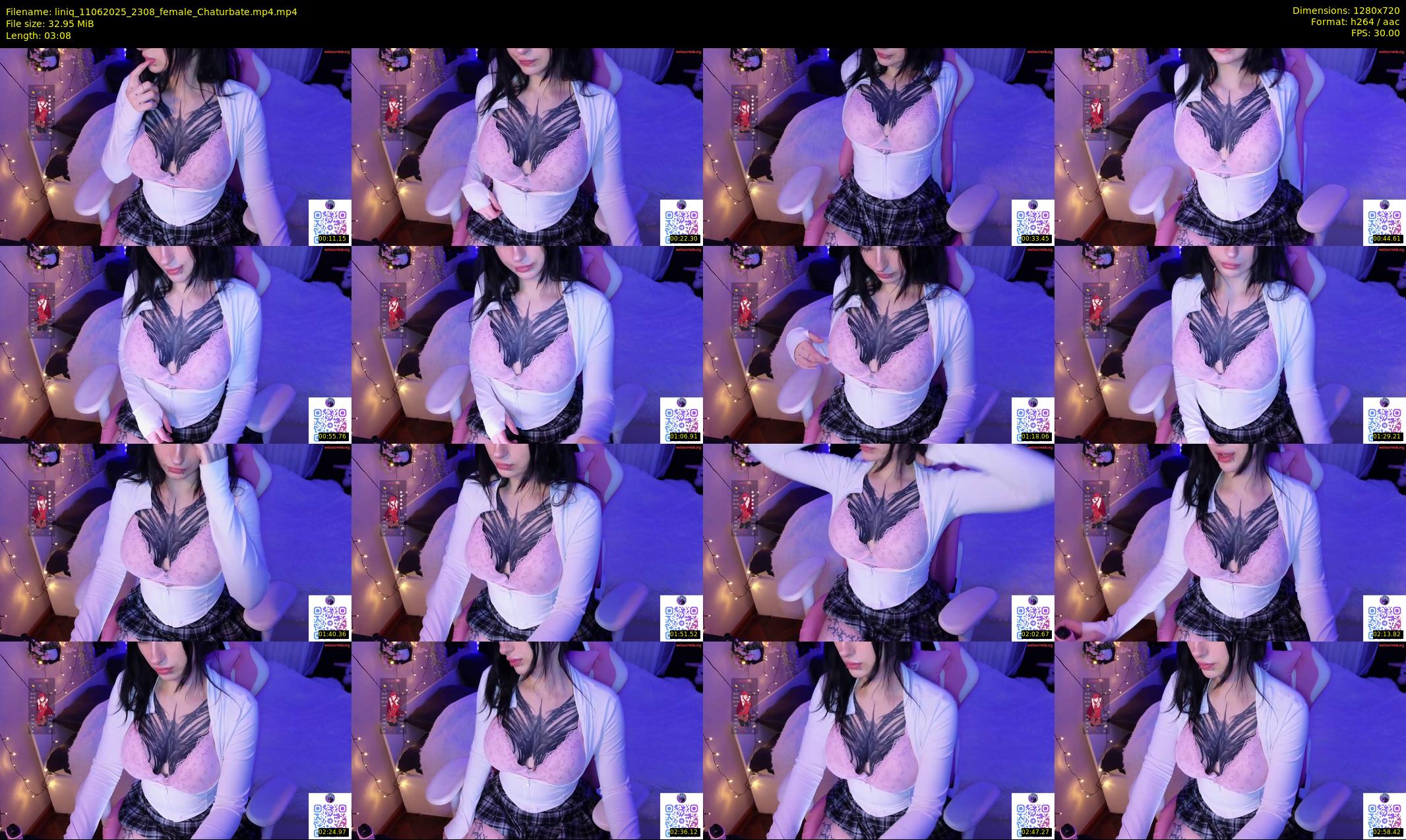 liniq — 4 minute Chaturbate female cam show recording, 720p, Jun 11, 2025