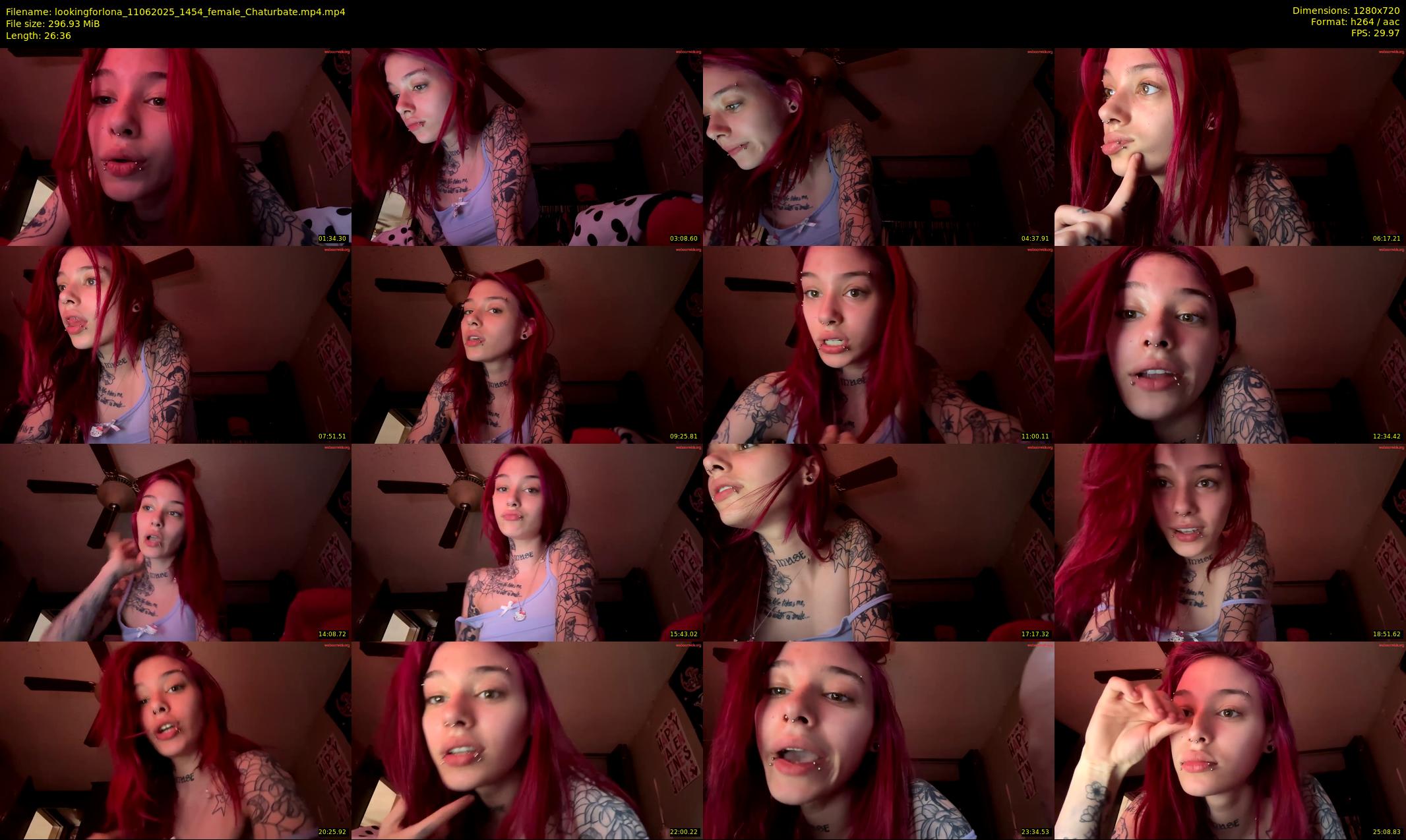 lookingforlona — 27 minute Chaturbate female cam show recording, 720p, Jun 11, 2025