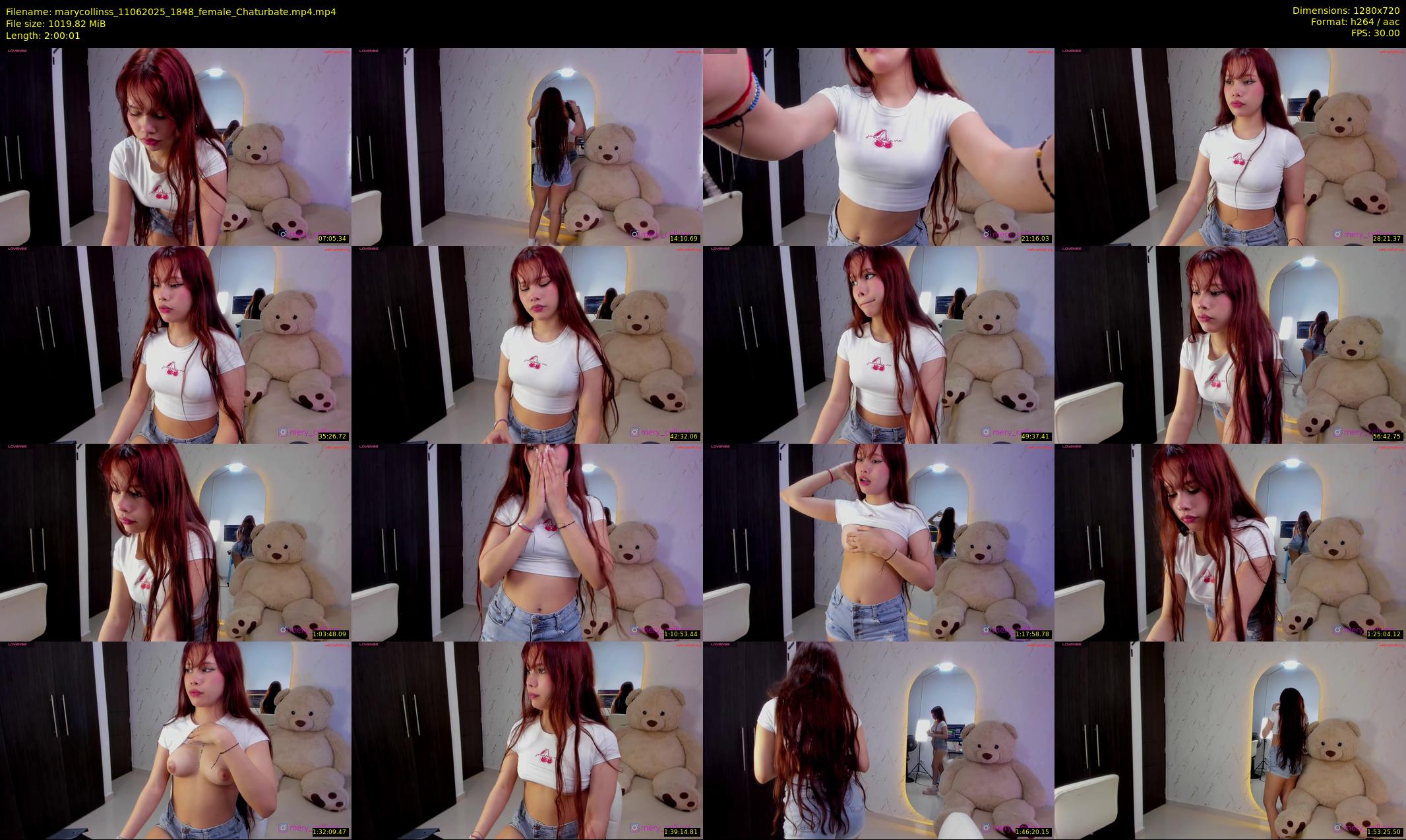 marycollinss — 121 minute Chaturbate female cam show recording, 720p, Jun 11, 2025