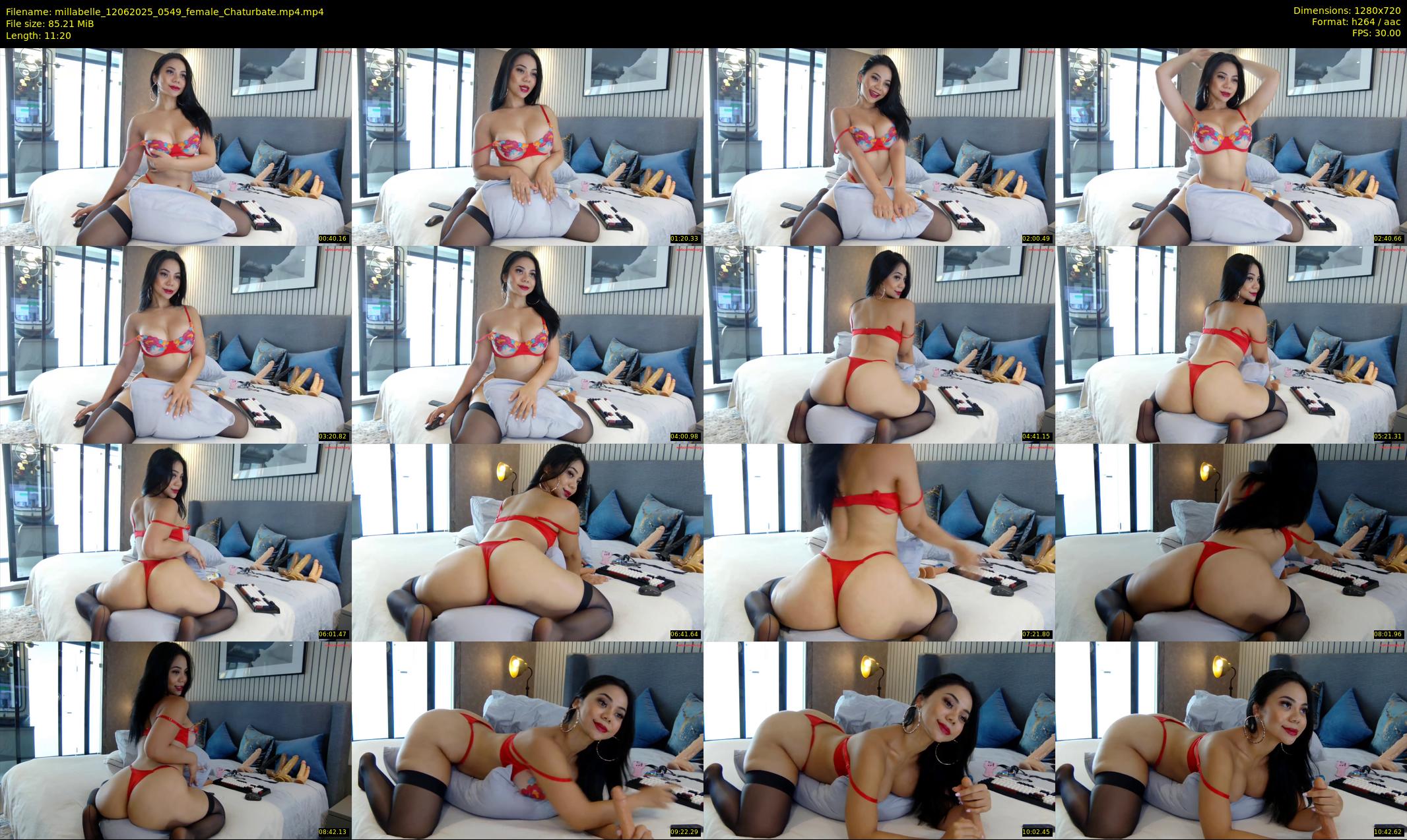 millabelle — 12 minute Chaturbate female cam show recording, 720p, Jun 12, 2025