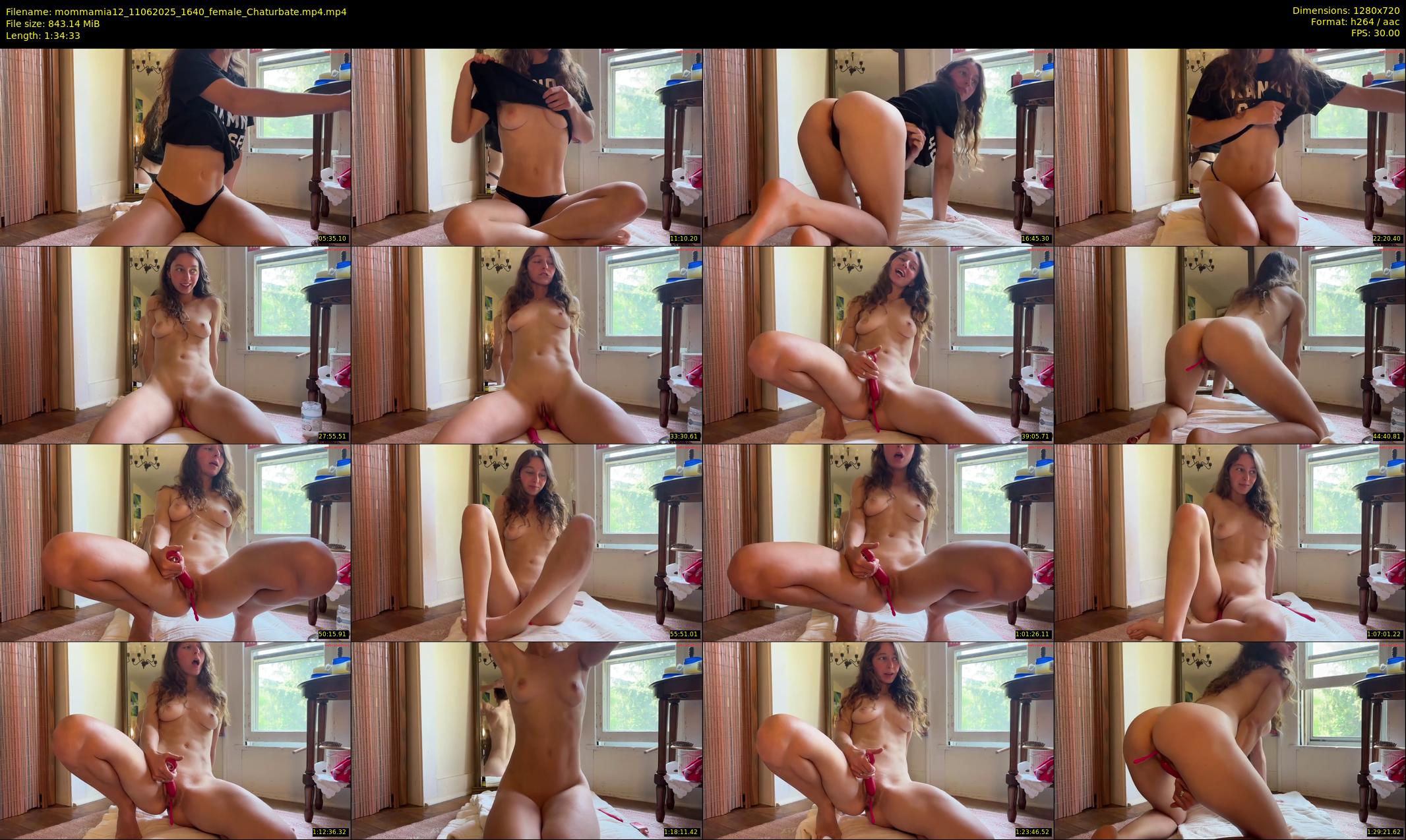 mommamia12 — 95 minute Chaturbate female cam show recording, 720p, Jun 11, 2025
