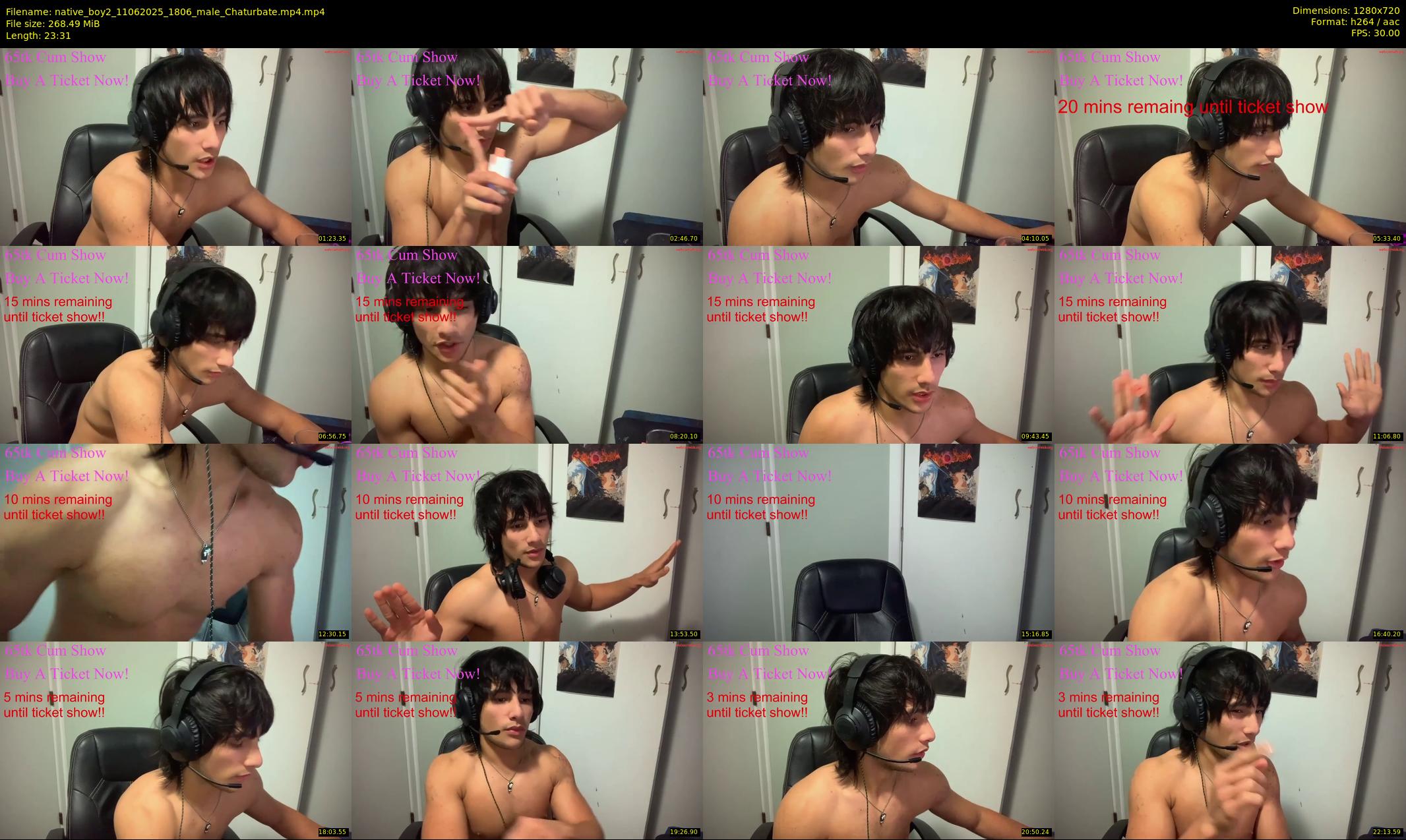 native_boy2 — 24 minute Chaturbate male cam show recording, 720p, Jun 11, 2025