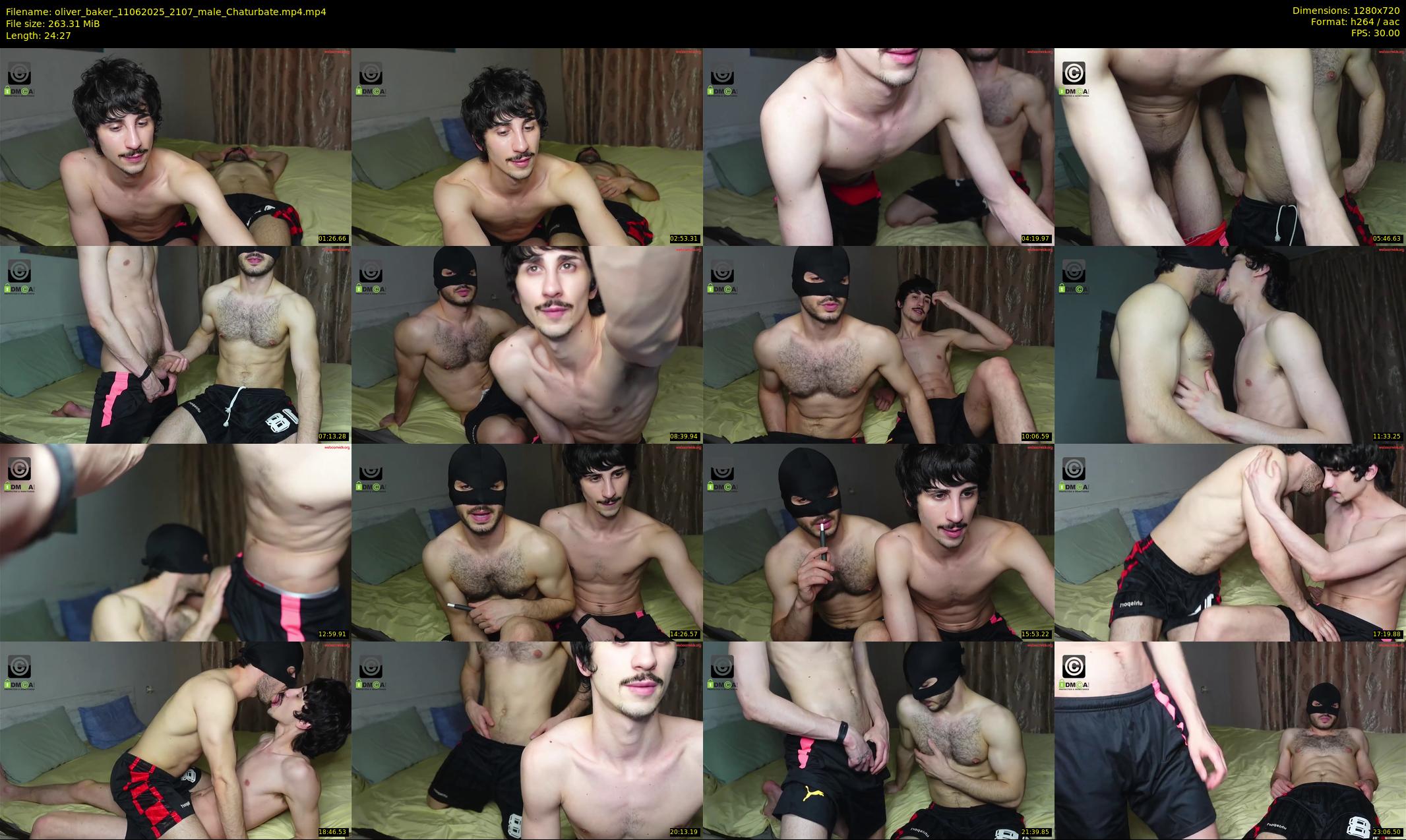 oliver_baker — 25 minute Chaturbate male cam show recording, 720p, Jun 11, 2025