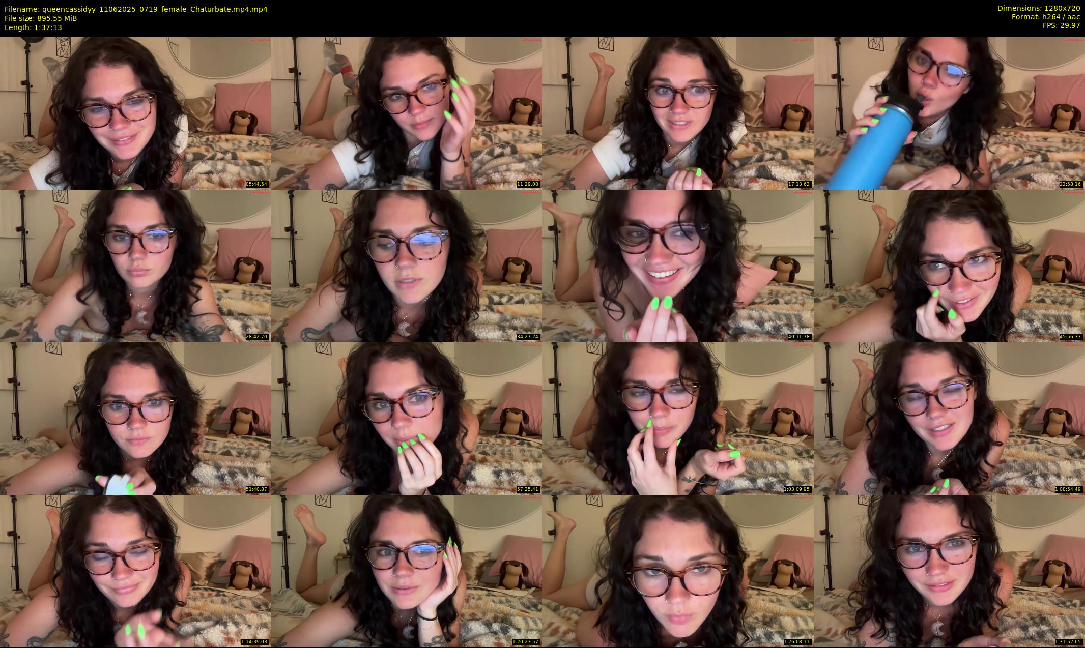 queencassidyy — 98 minute Chaturbate female cam show recording, 720p, Jun 11, 2025