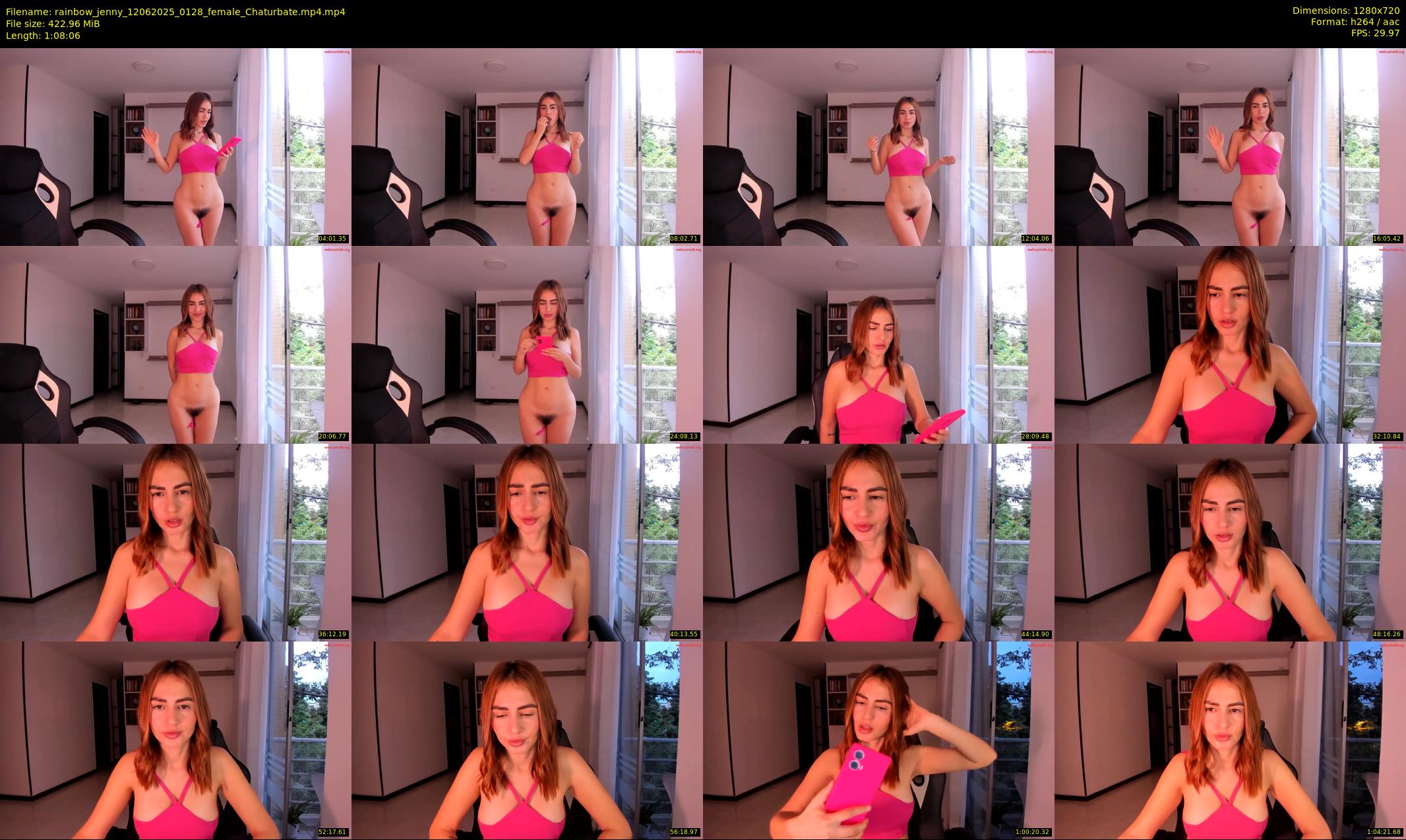 rainbow_jenny — 69 minute Chaturbate female cam show recording, 720p, Jun 12, 2025
