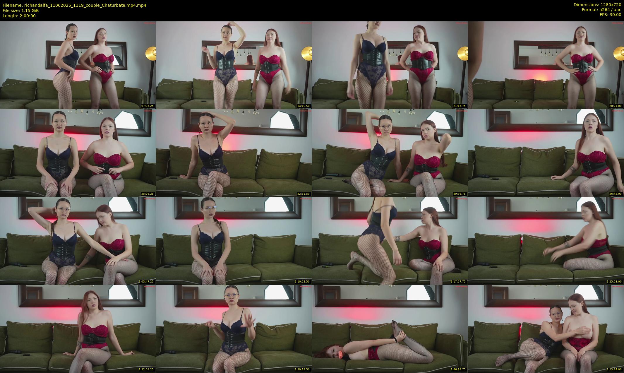 richandalfa — 120 minute Chaturbate couple cam show recording, 720p, Jun 11, 2025