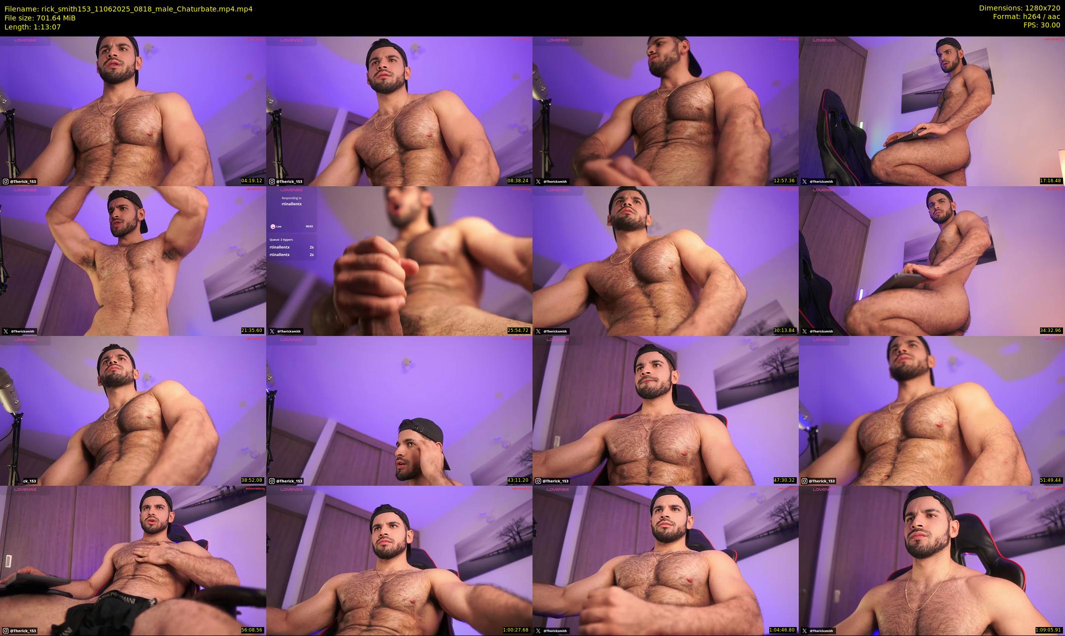 rick_smith153 — 74 minute Chaturbate male cam show recording, 720p, Jun 11, 2025