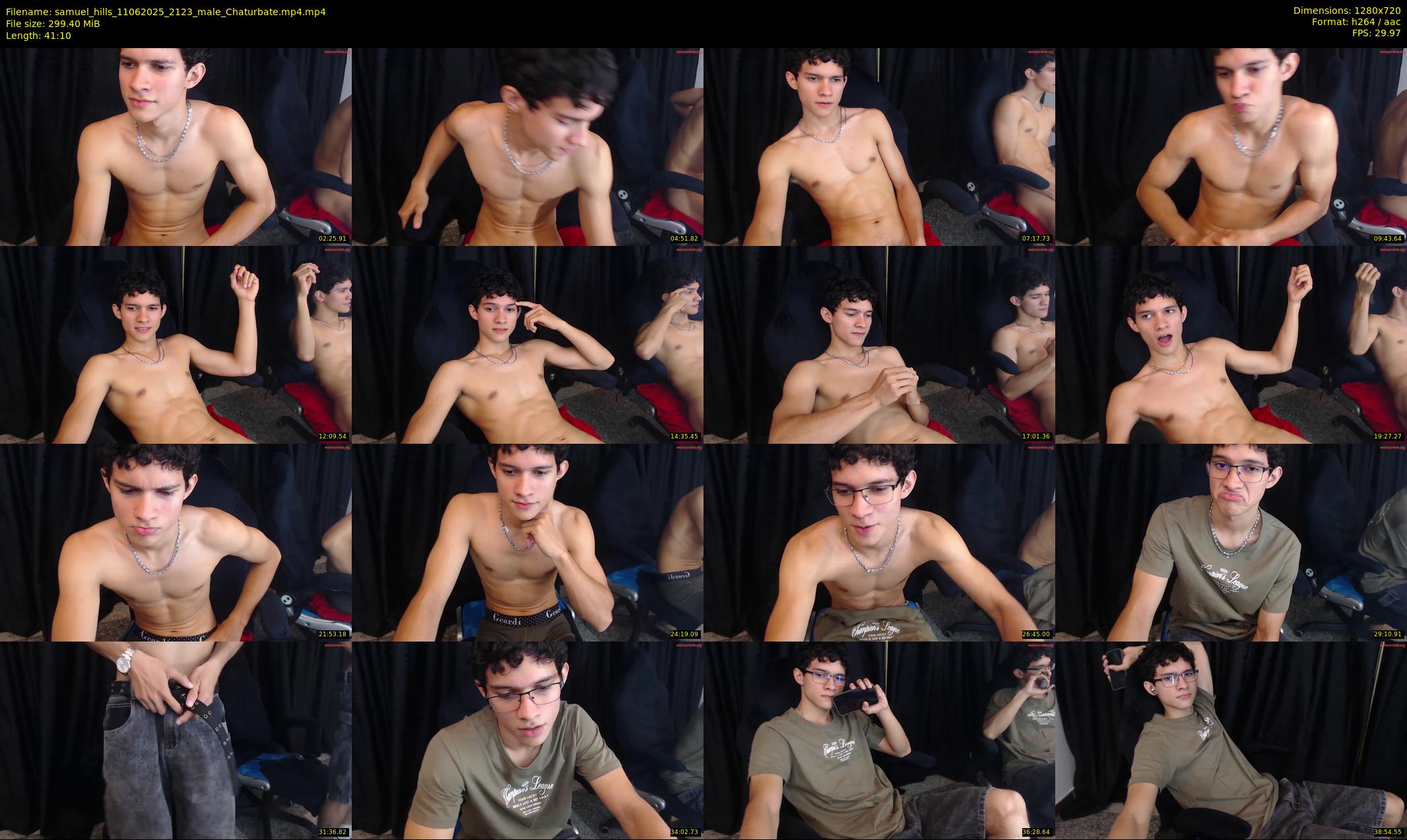 samuel_hills — 42 minute Chaturbate male cam show recording, 720p, Jun 11, 2025