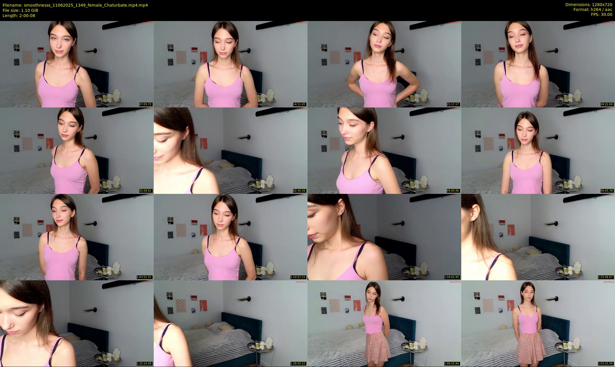 smoothnesss — 121 minute Chaturbate female cam show recording, 720p, Jun 11, 2025