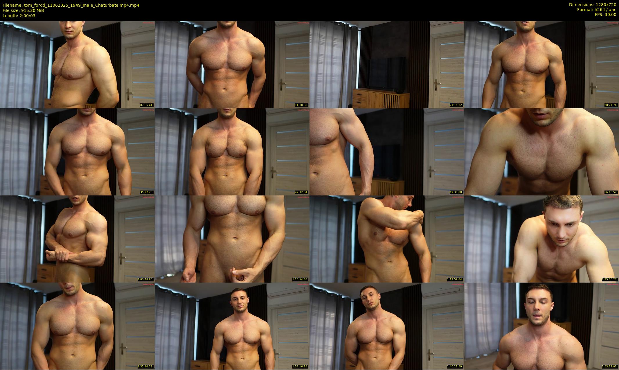 tom_fordd — 121 minute Chaturbate male cam show recording, 720p, Jun 11, 2025