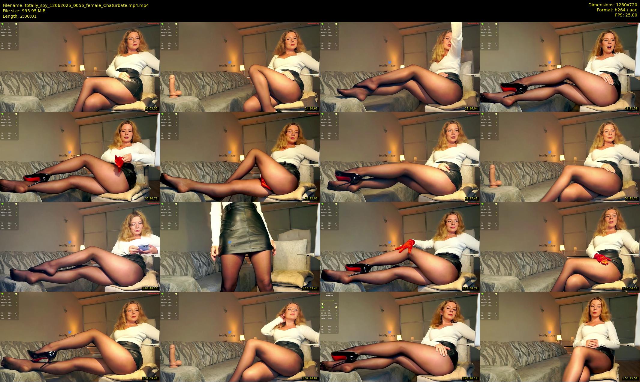 totally_spy — 121 minute Chaturbate female cam show recording, 720p, Jun 12, 2025
