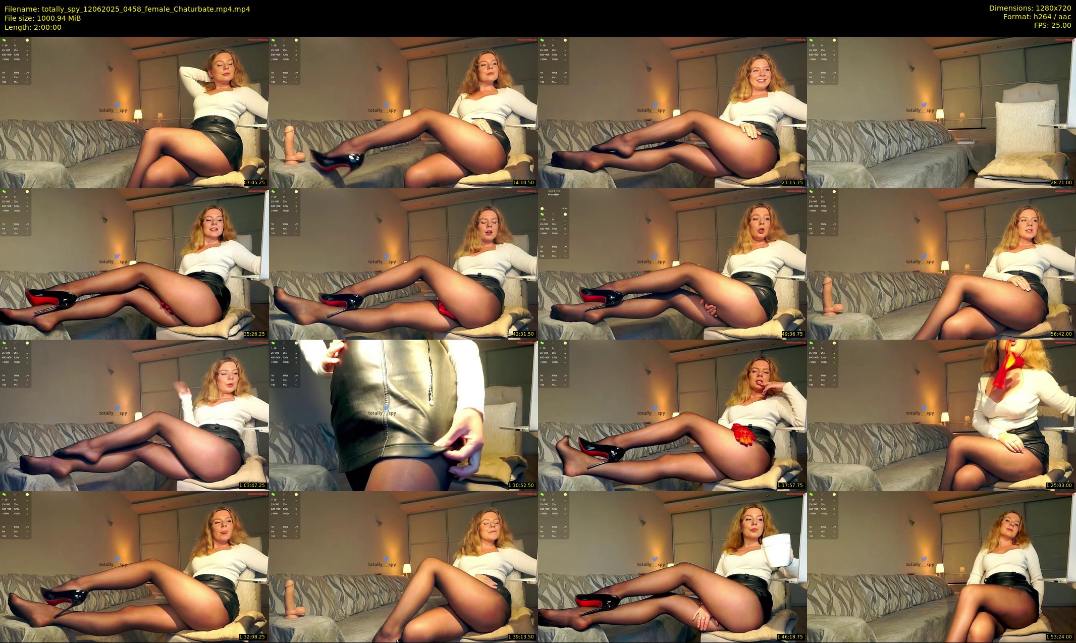 totally_spy — 120 minute Chaturbate female cam show recording, 720p, Jun 12, 2025