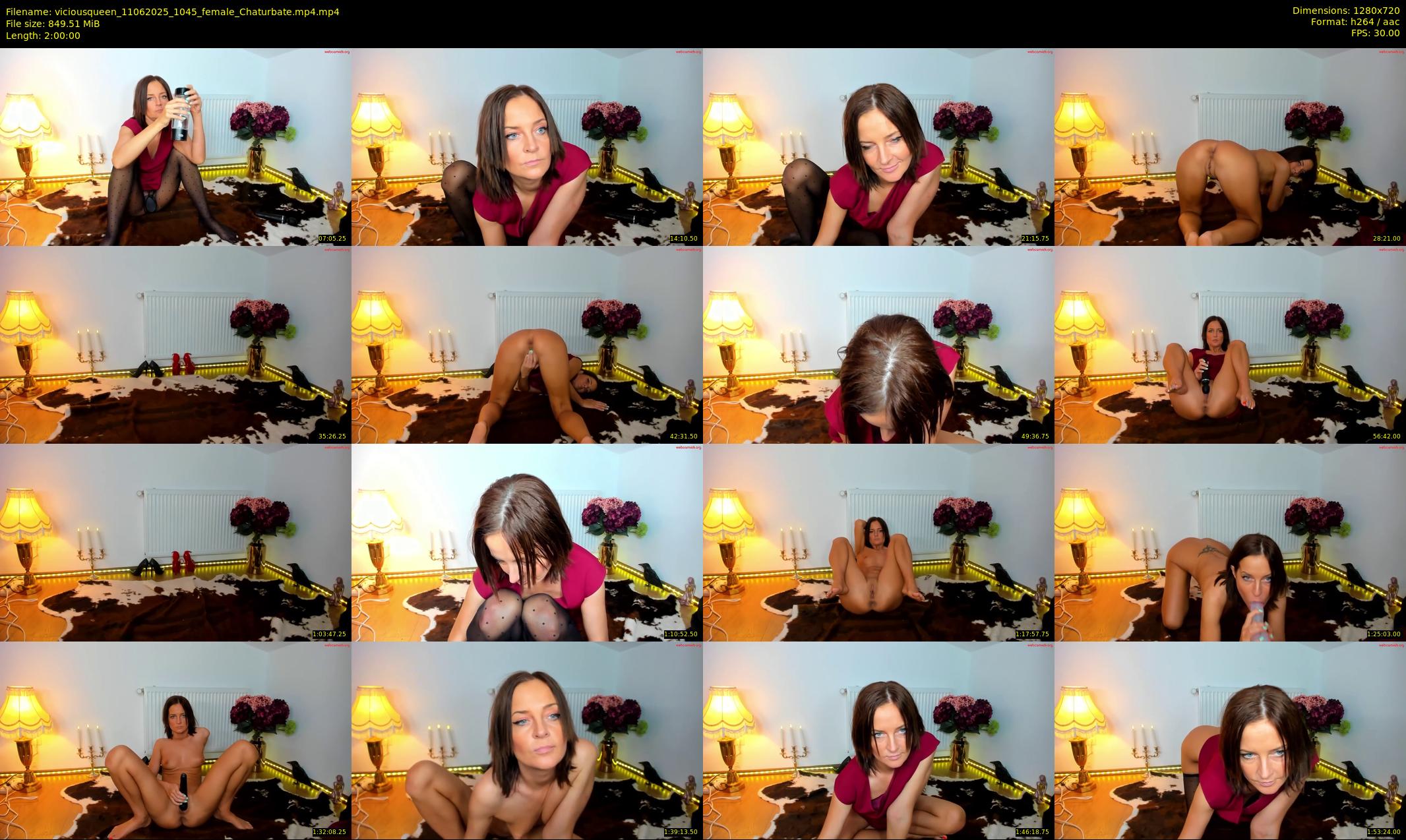 viciousqueen — 120 minute Chaturbate female cam show recording, 720p, Jun 11, 2025