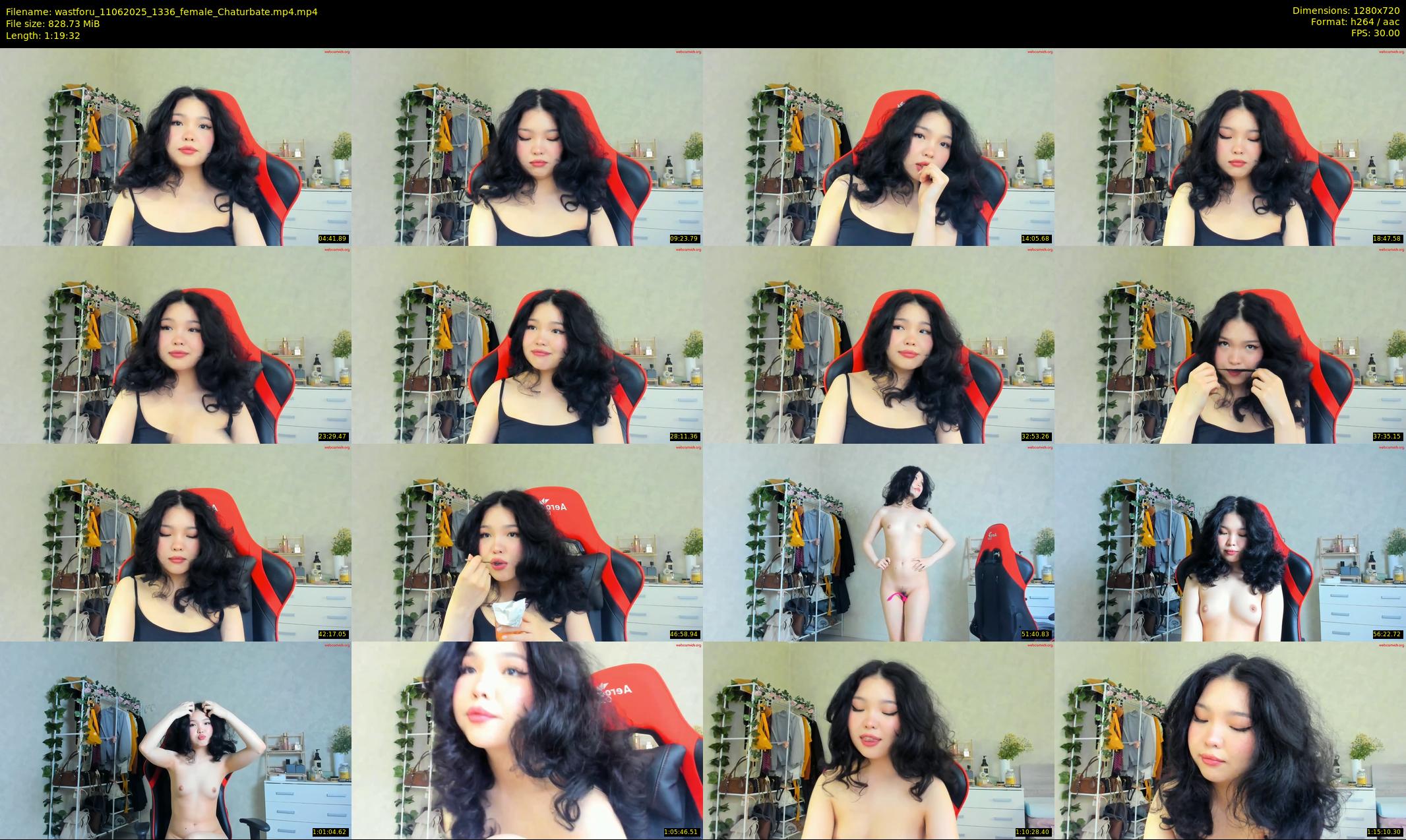 wastforu — 80 minute Chaturbate female cam show recording, 720p, Jun 11, 2025