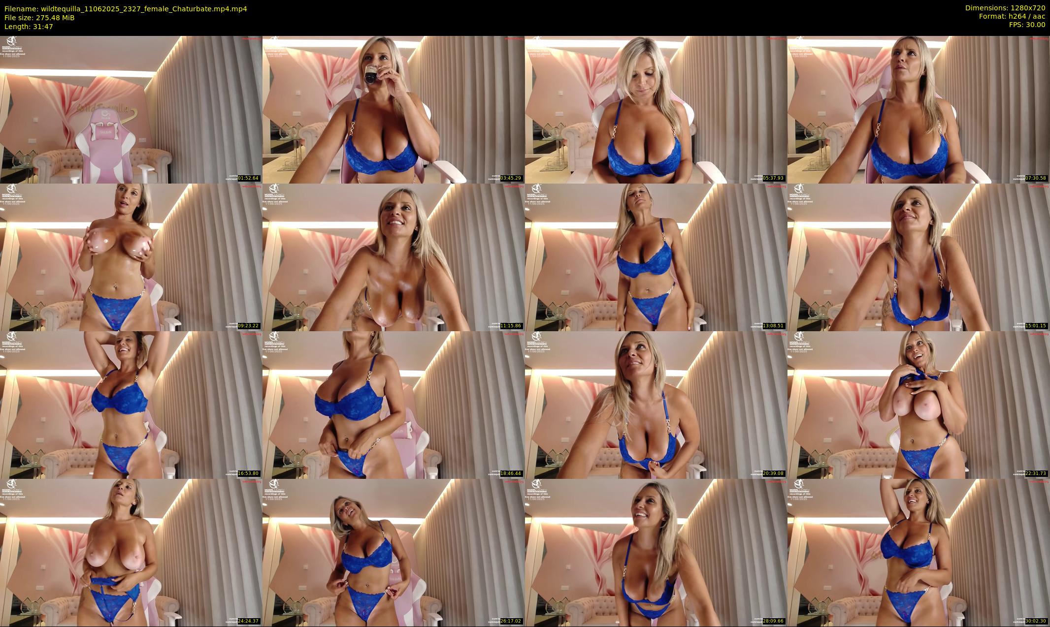 wildtequilla — 32 minute Chaturbate couple cam show recording, 720p, Jun 11, 2025