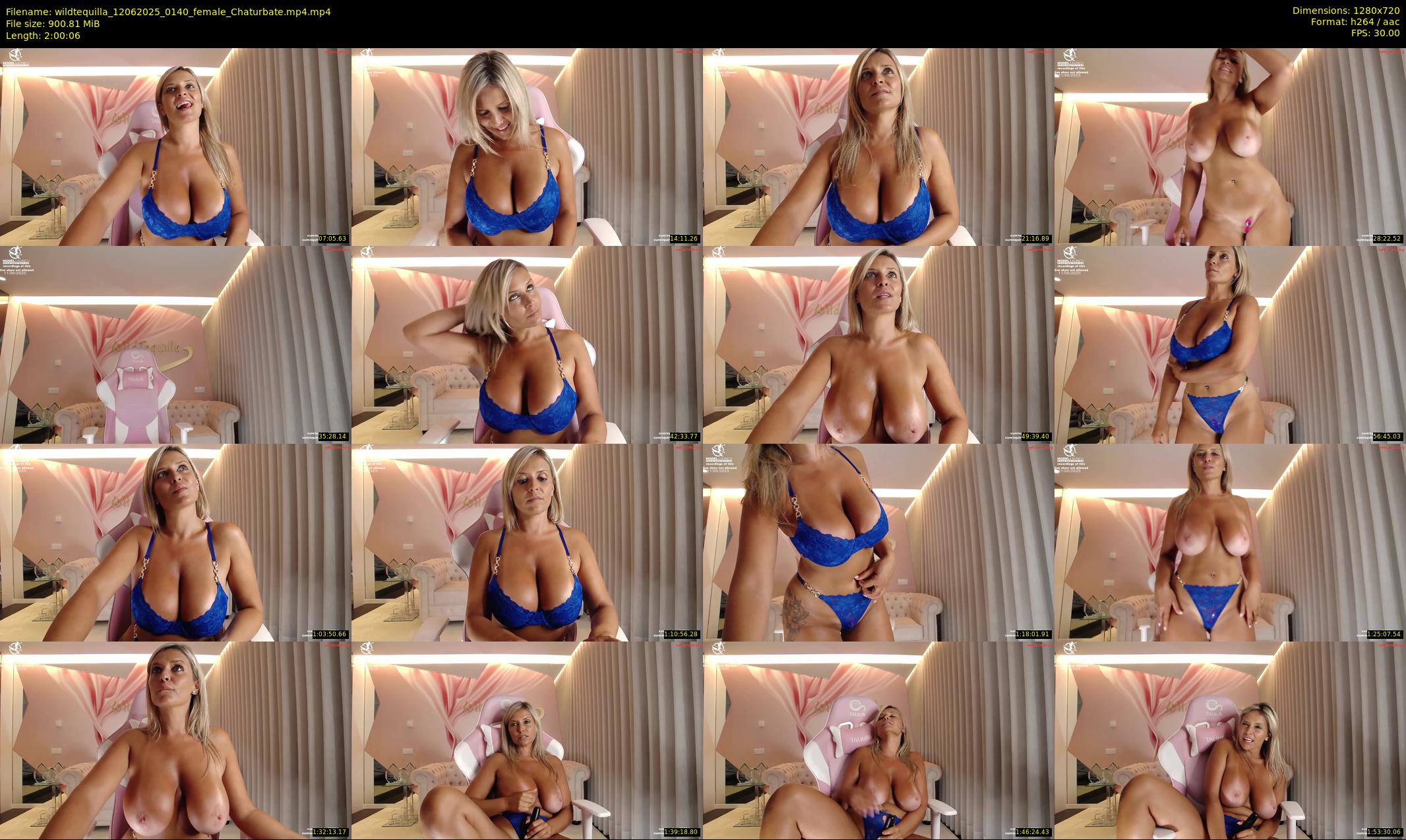wildtequilla — 121 minute Chaturbate couple cam show recording, 720p, Jun 12, 2025