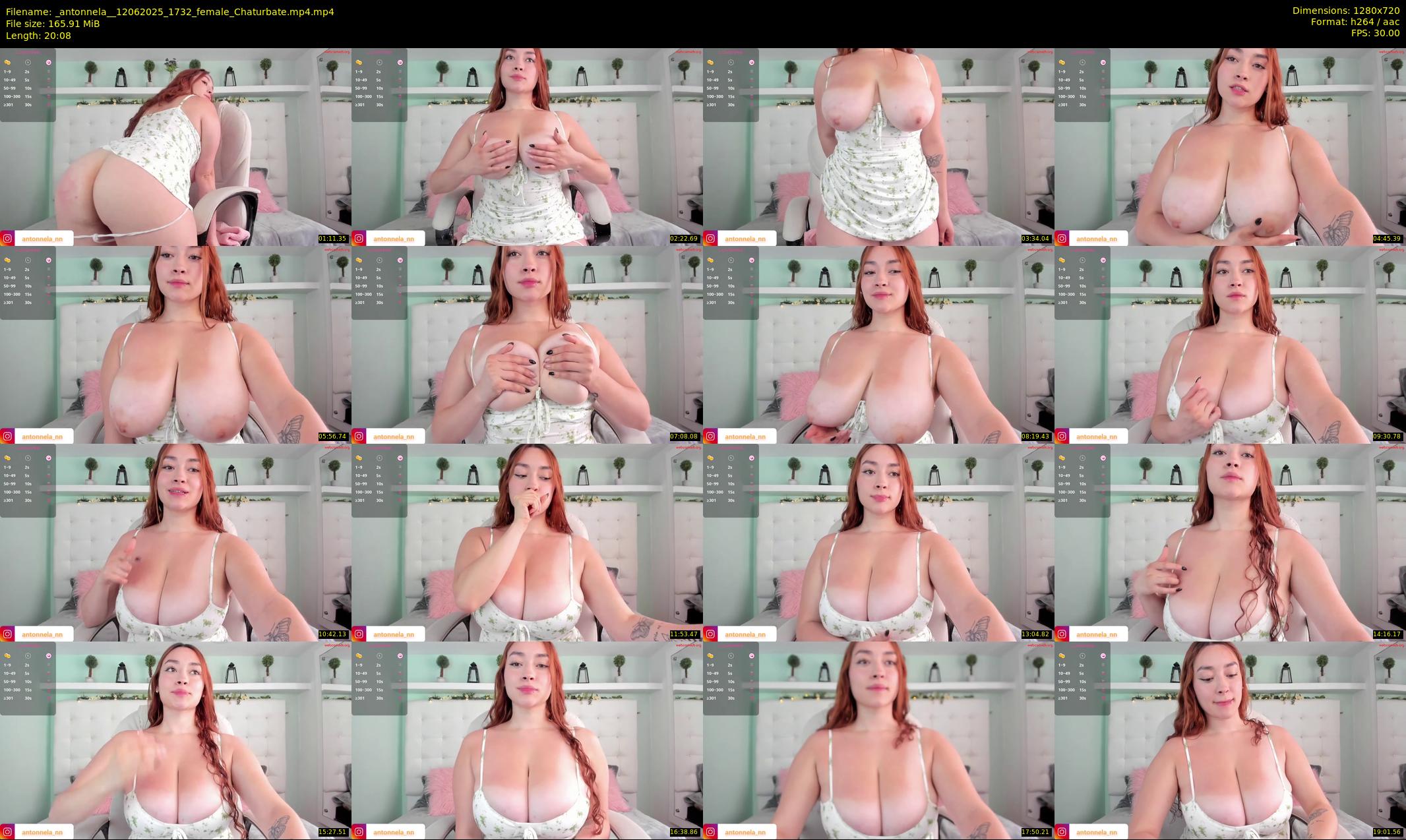 _antonnela_ — 21 minute Chaturbate female cam show recording, 720p, Jun 12, 2025