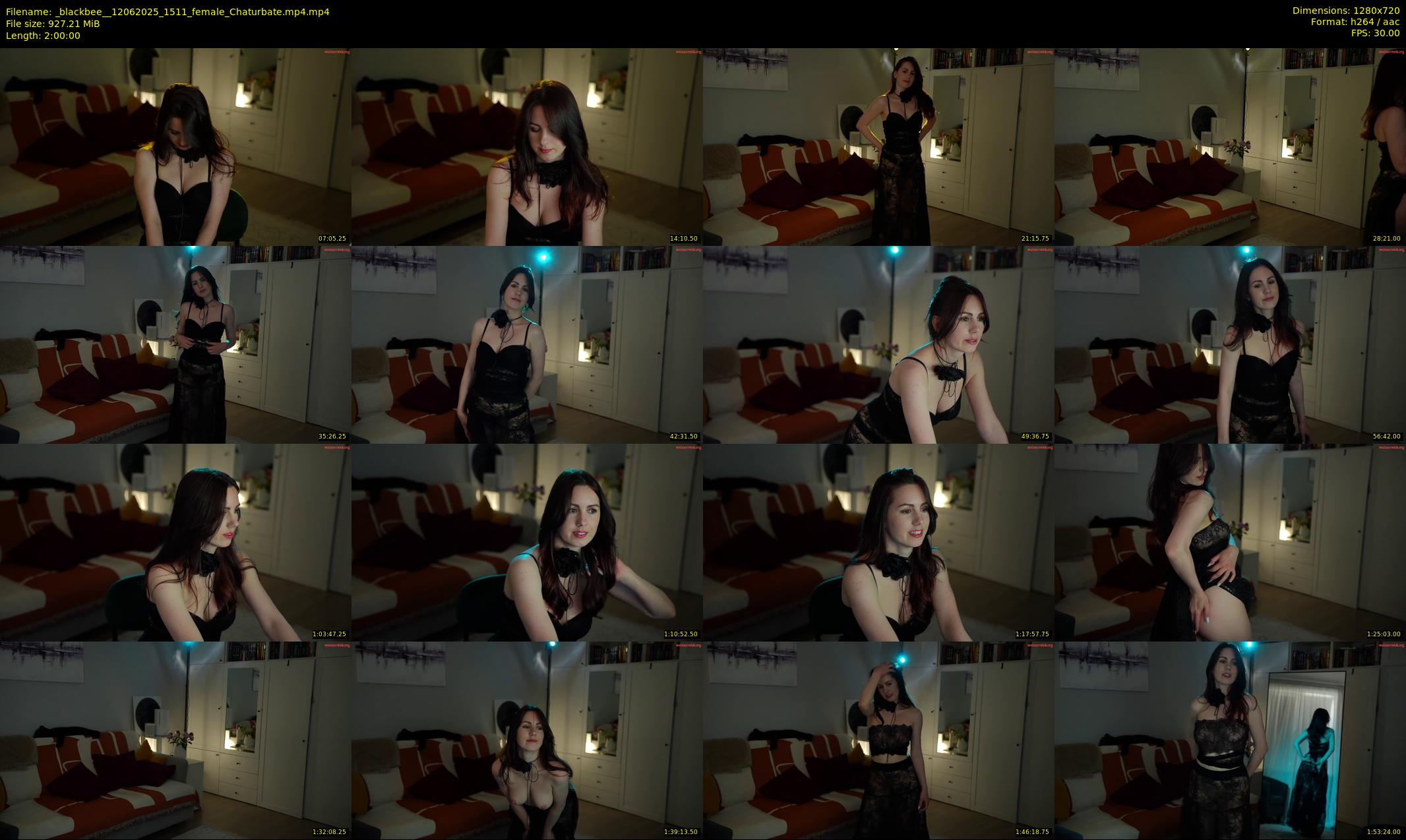 _blackbee_ — 120 minute Chaturbate female cam show recording, 720p, Jun 12, 2025