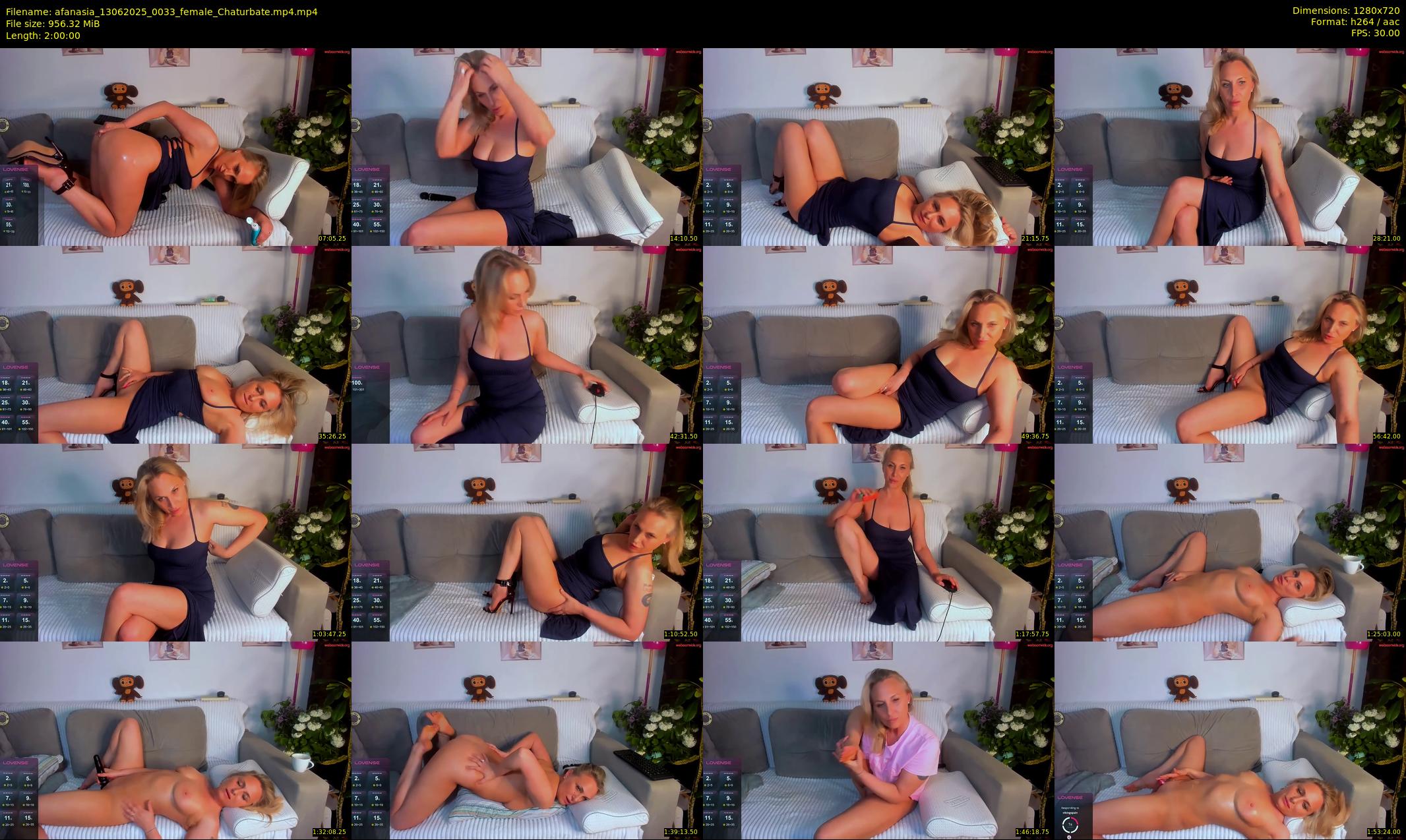 afanasia — 120 minute Chaturbate female cam show recording, 720p, Jun 13, 2025