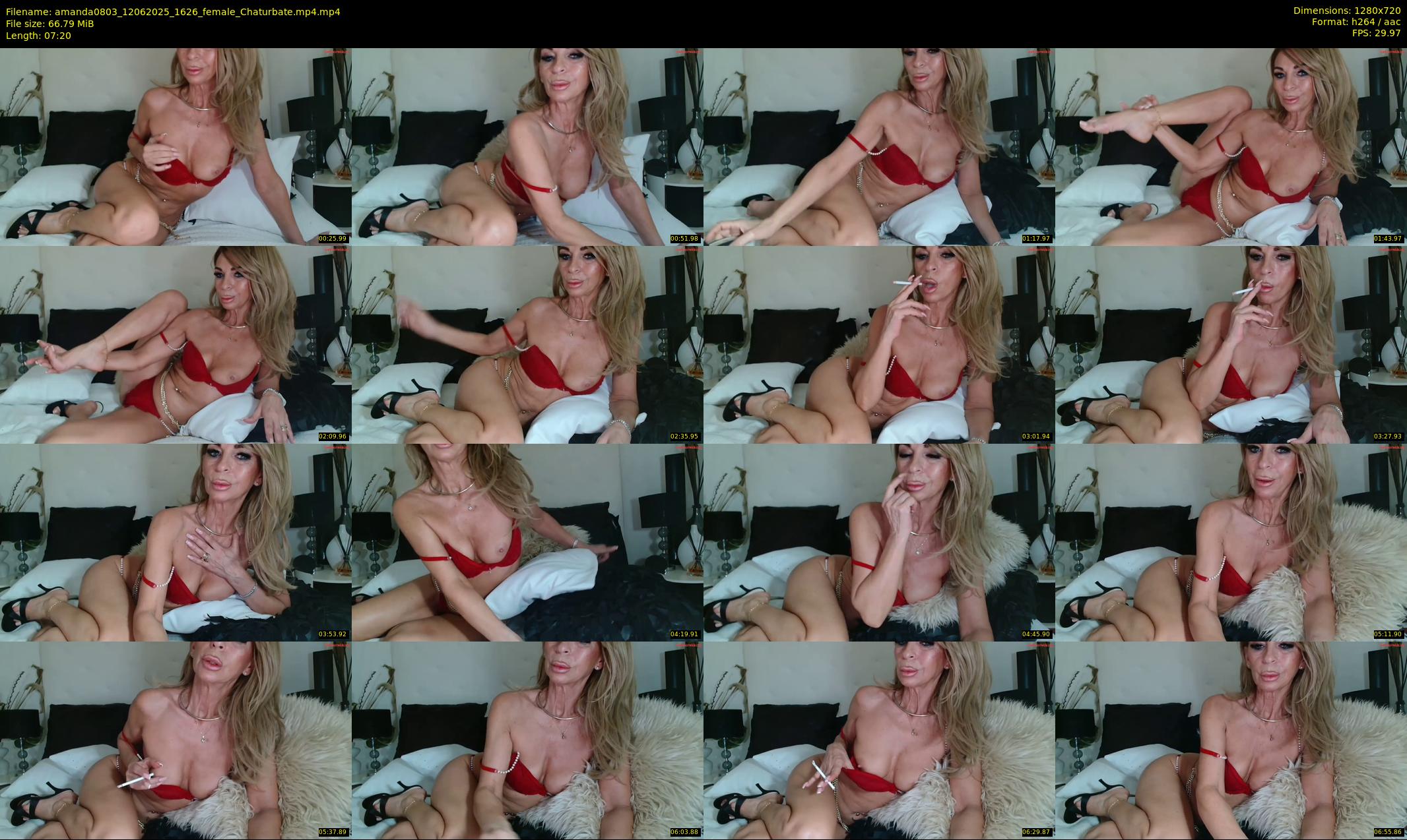 amanda0803 — 8 minute Chaturbate female cam show recording, 720p, Jun 12, 2025