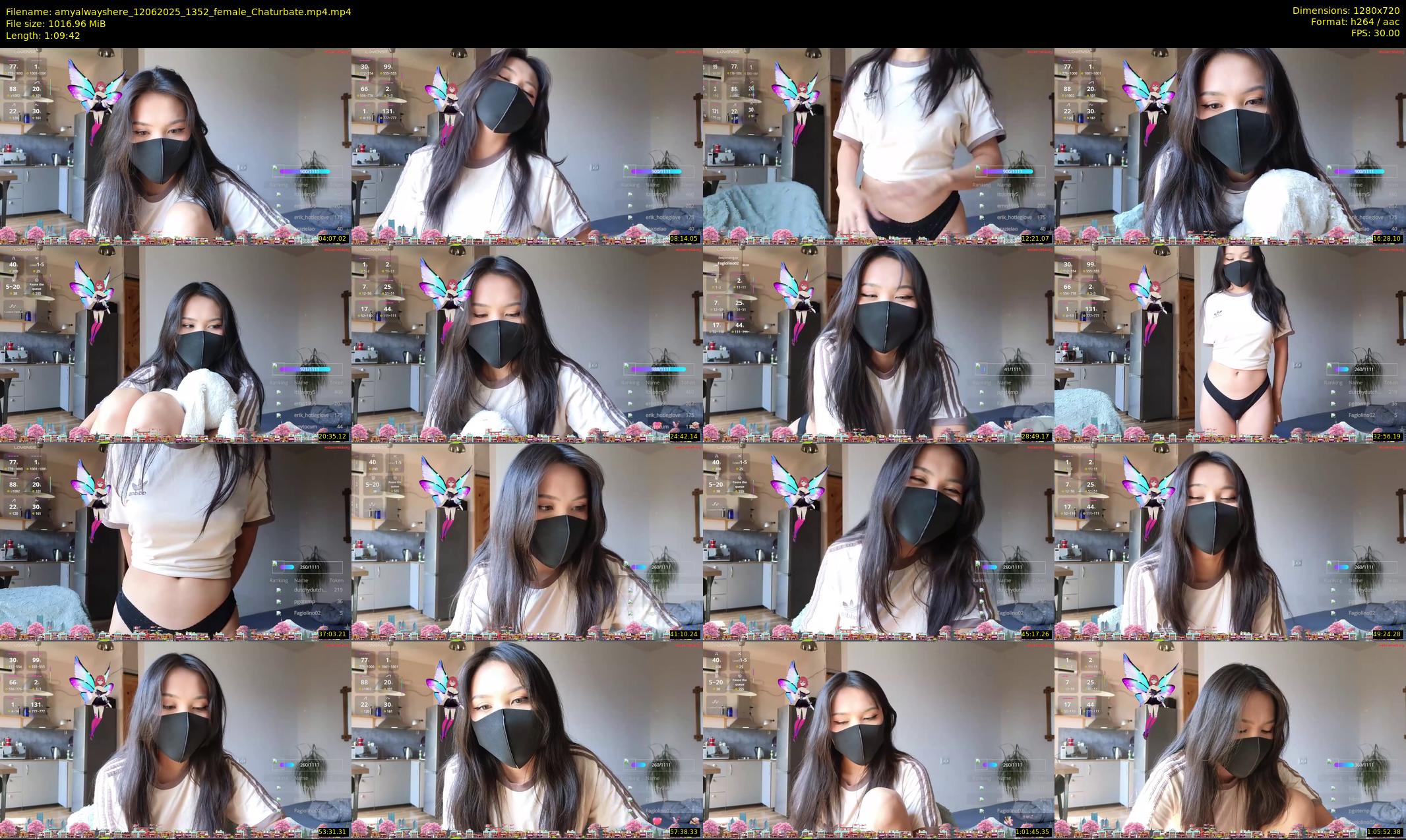 amyalwayshere — 70 minute Chaturbate female cam show recording, 720p, Jun 12, 2025