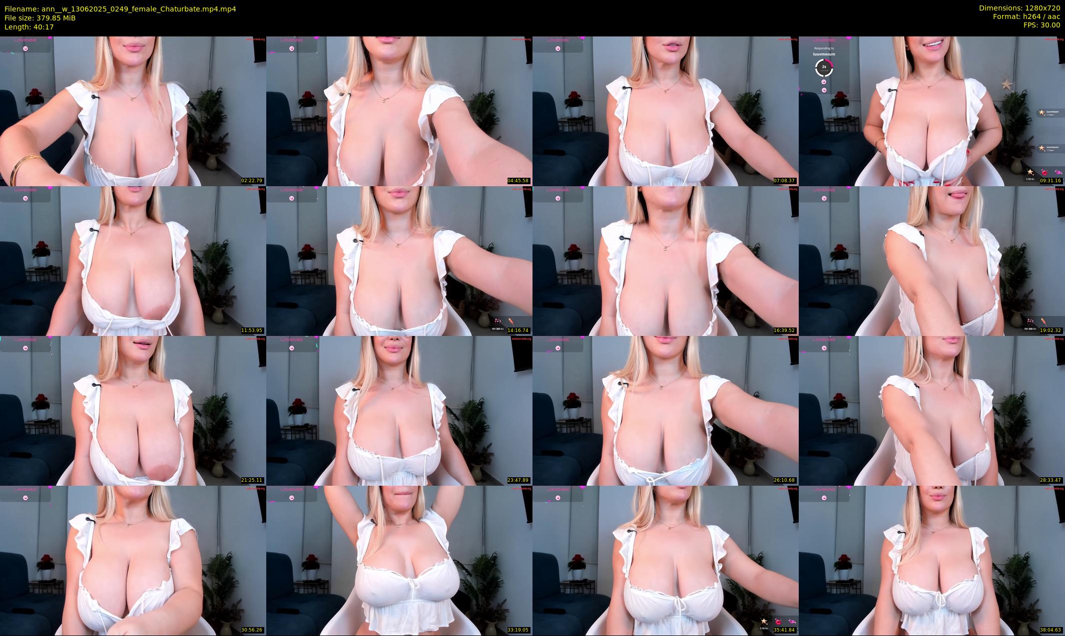 ann__w — 41 minute Chaturbate female cam show recording, 720p, Jun 13, 2025