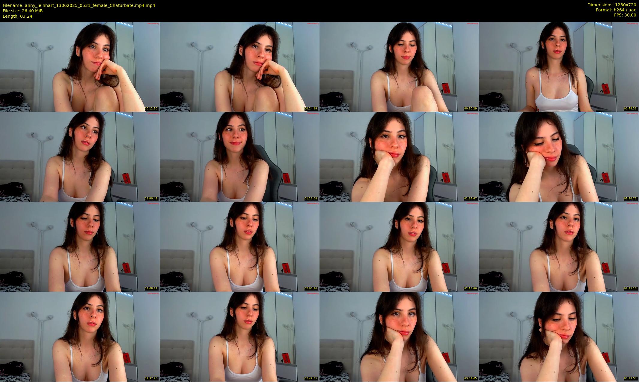 anny_leinhart — 4 minute Chaturbate female cam show recording, 720p, Jun 13, 2025