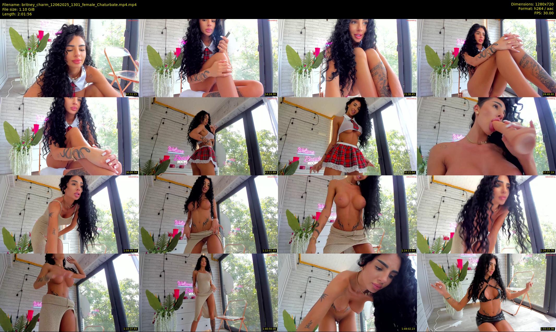 britney_charm — 122 minute Chaturbate female cam show recording, 720p, Jun 12, 2025