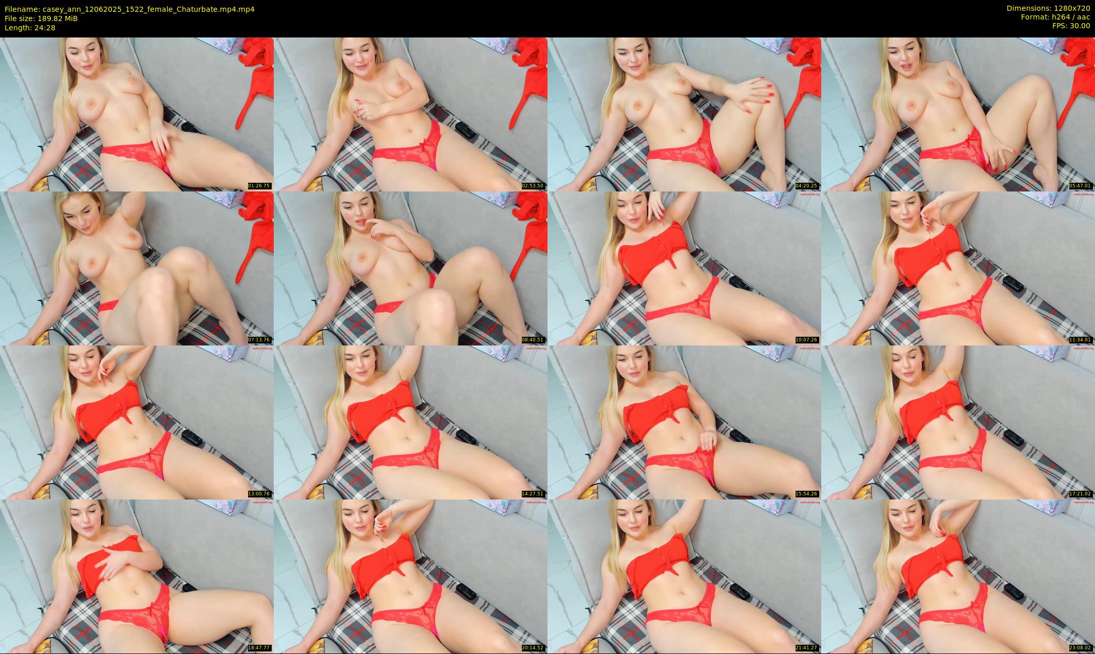 casey_ann — 25 minute Chaturbate female cam show recording, 720p, Jun 12, 2025