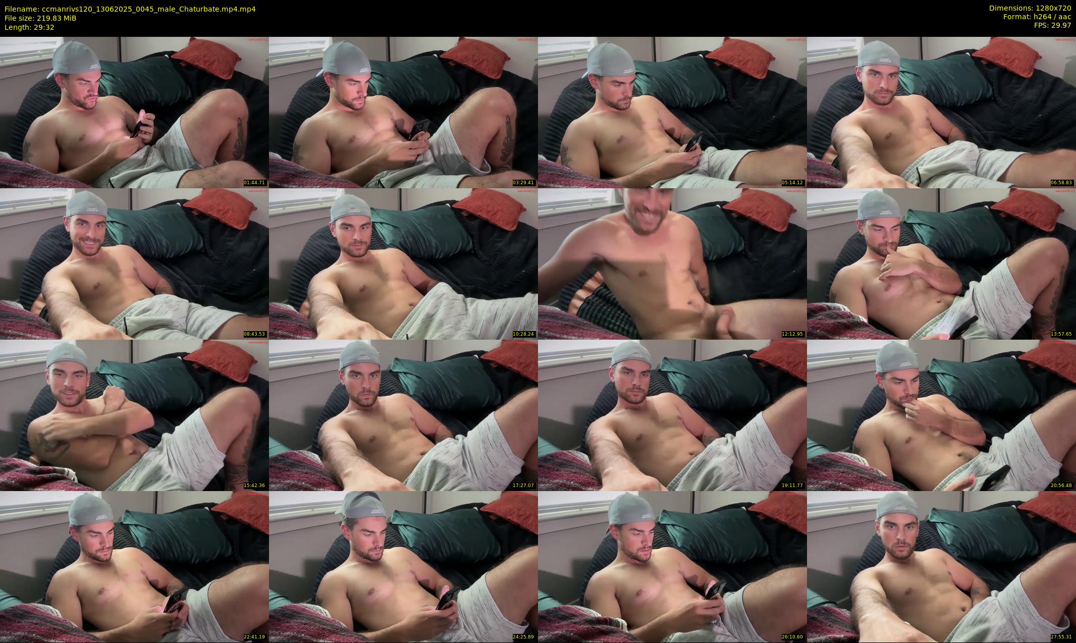 ccmanrivs120 — 30 minute Chaturbate male cam show recording, 720p, Jun 13, 2025