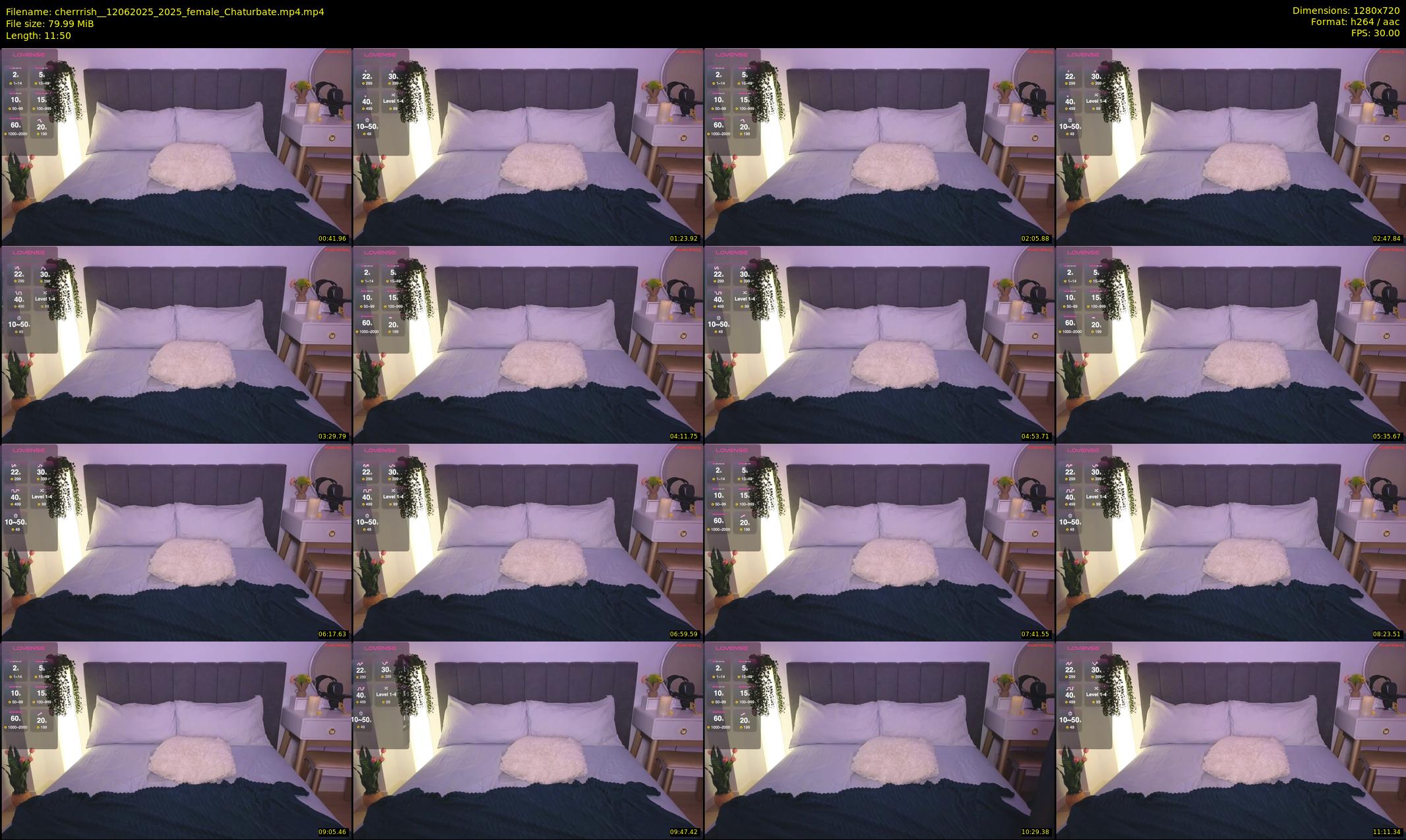 cherrrish_ — 12 minute Chaturbate female cam show recording, 720p, Jun 12, 2025