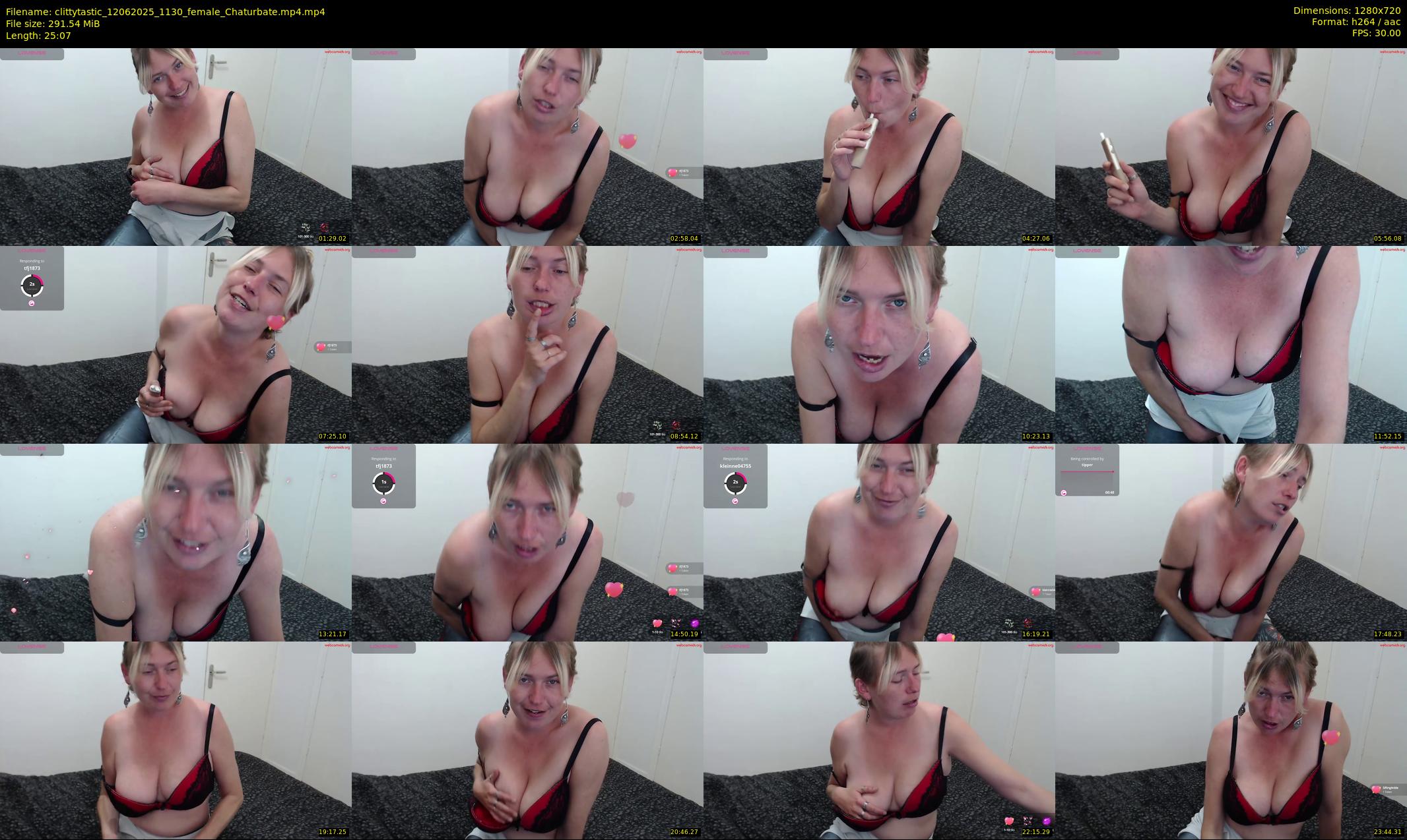clittytastic — 26 minute Chaturbate female cam show recording, 720p, Jun 12, 2025