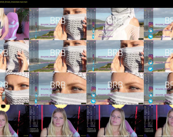 crystal_blond — 54 minute Chaturbate female cam show recording, 720p, Jun 13, 2025
