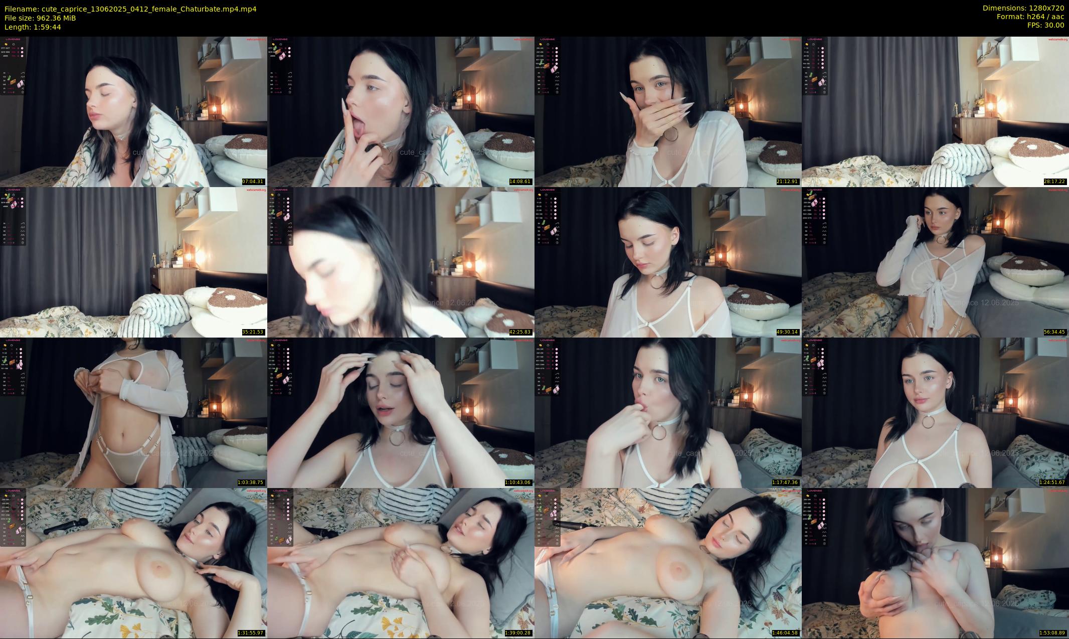 cute_caprice — 120 minute Chaturbate female cam show recording, 720p, Jun 13, 2025
