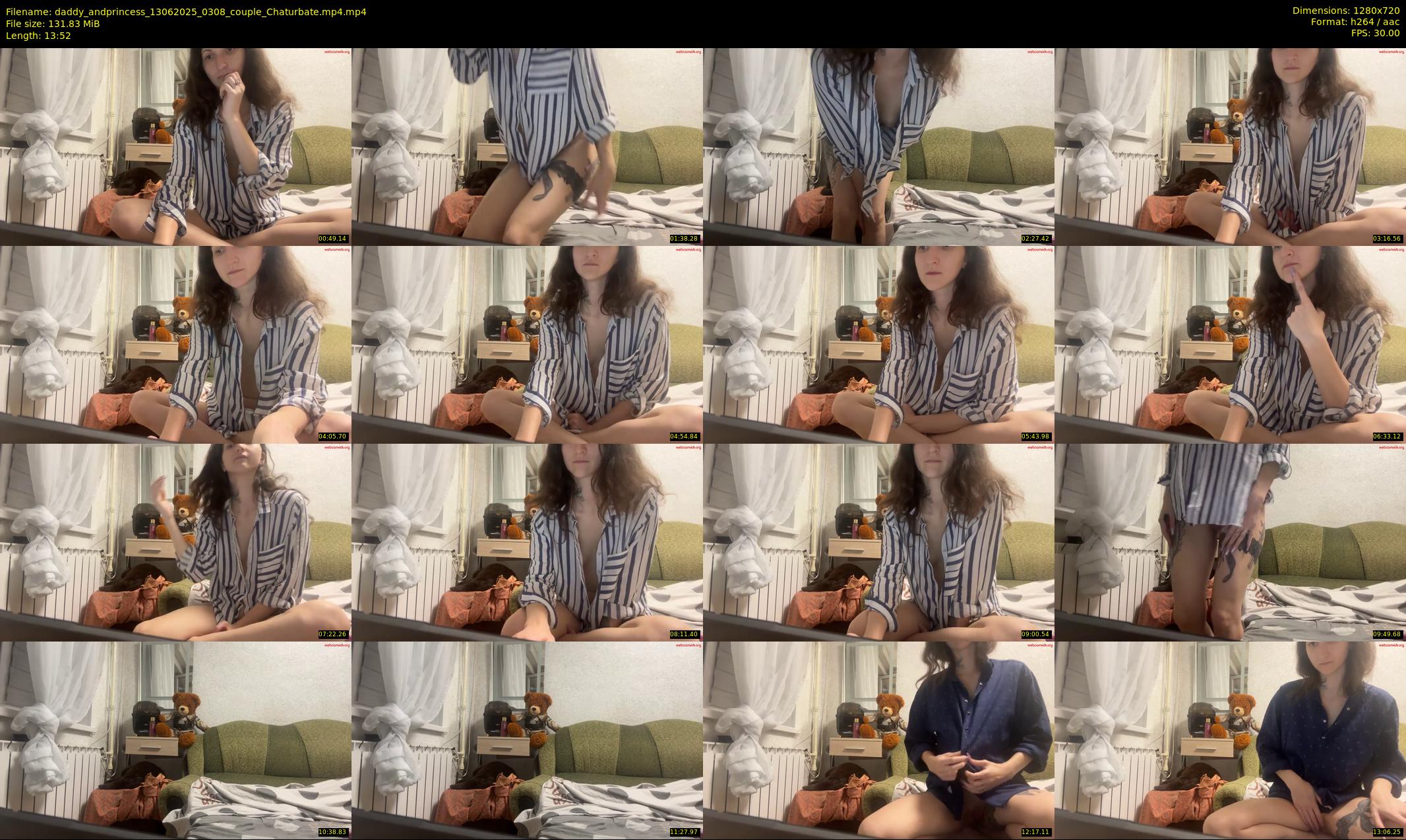 daddy_andprincess — 14 minute Chaturbate couple cam show recording, 720p, Jun 13, 2025