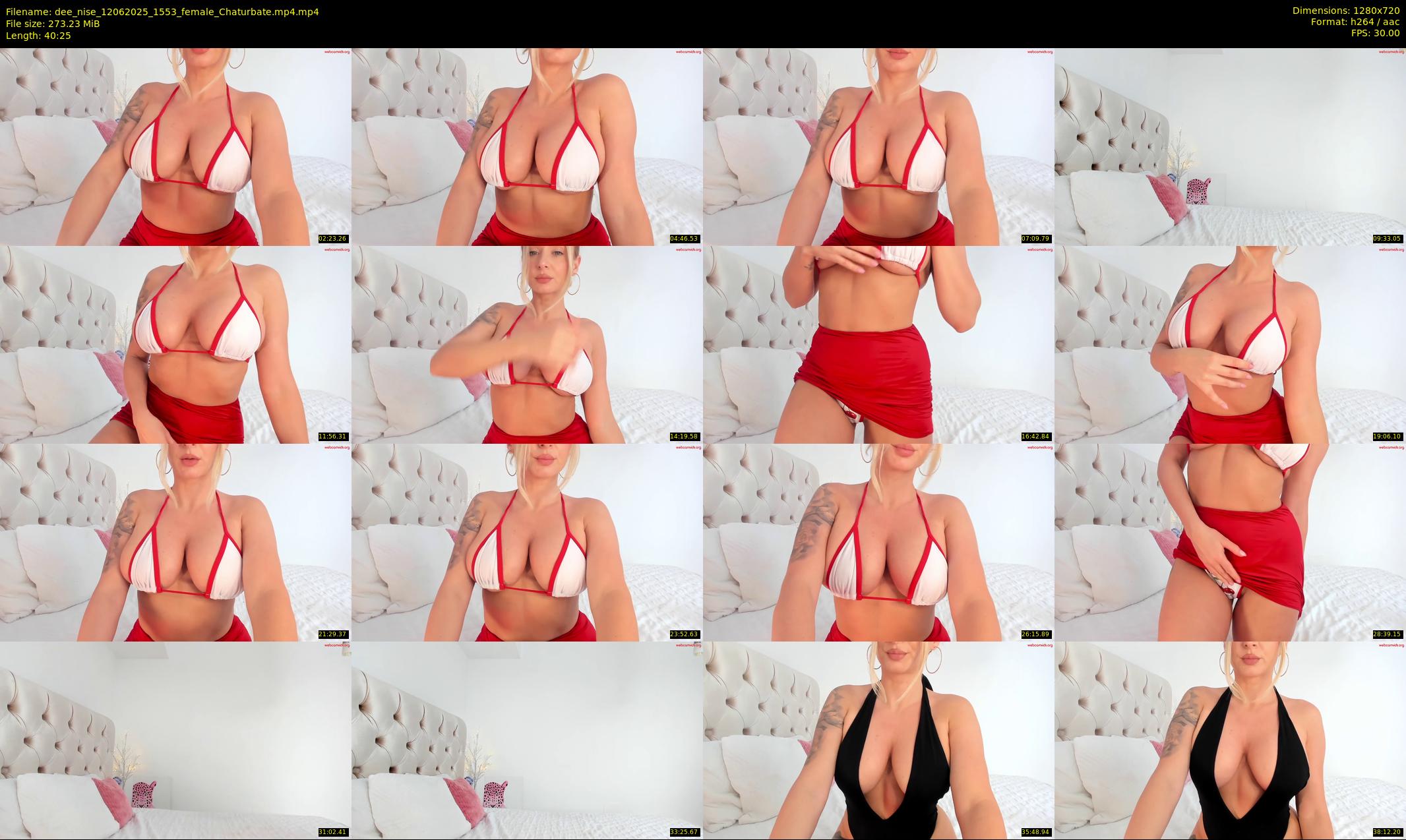 dee_nise — 41 minute Chaturbate female cam show recording, 720p, Jun 12, 2025