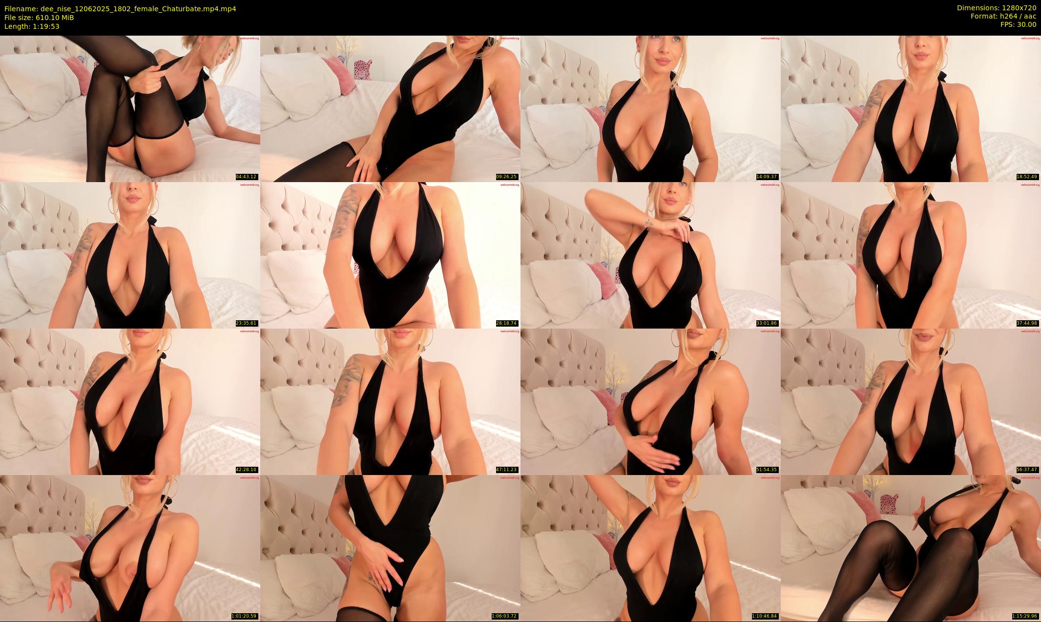 dee_nise — 80 minute Chaturbate female cam show recording, 720p, Jun 12, 2025