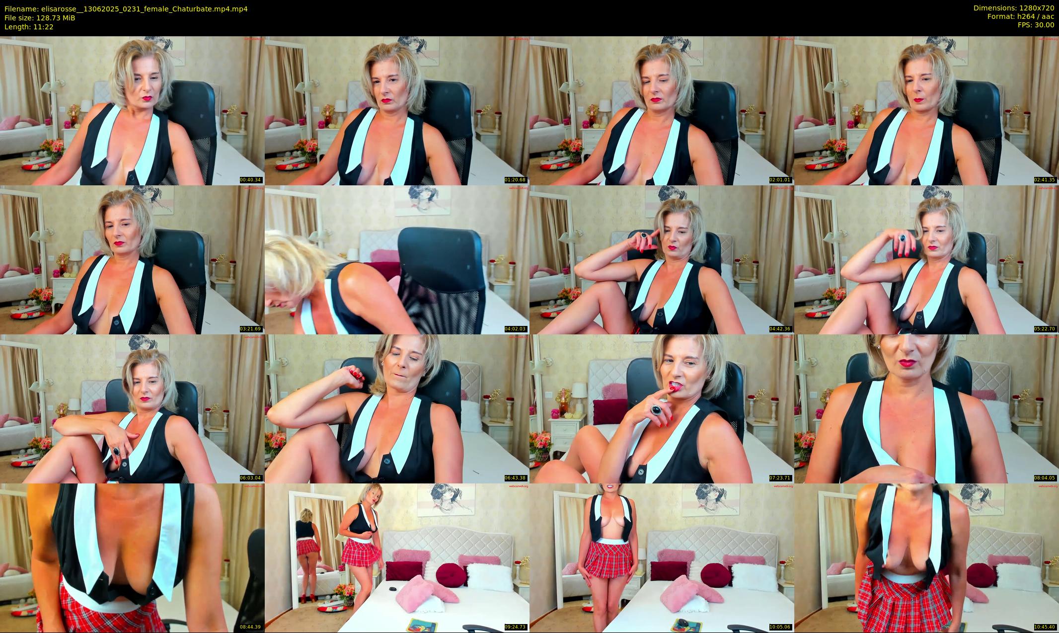 elisarosse_ — 12 minute Chaturbate female cam show recording, 720p, Jun 13, 2025