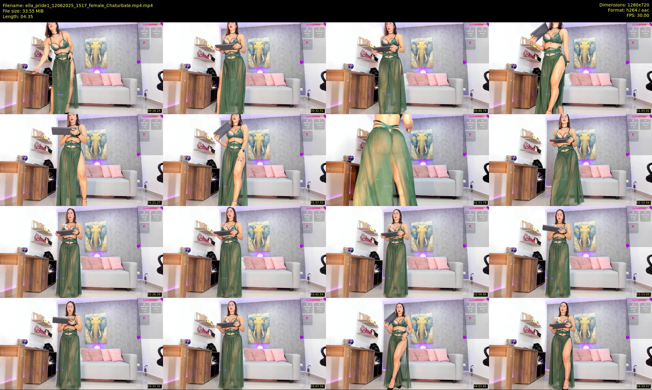ella_pride1 — 5 minute Chaturbate female cam show recording, 720p, Jun 12, 2025