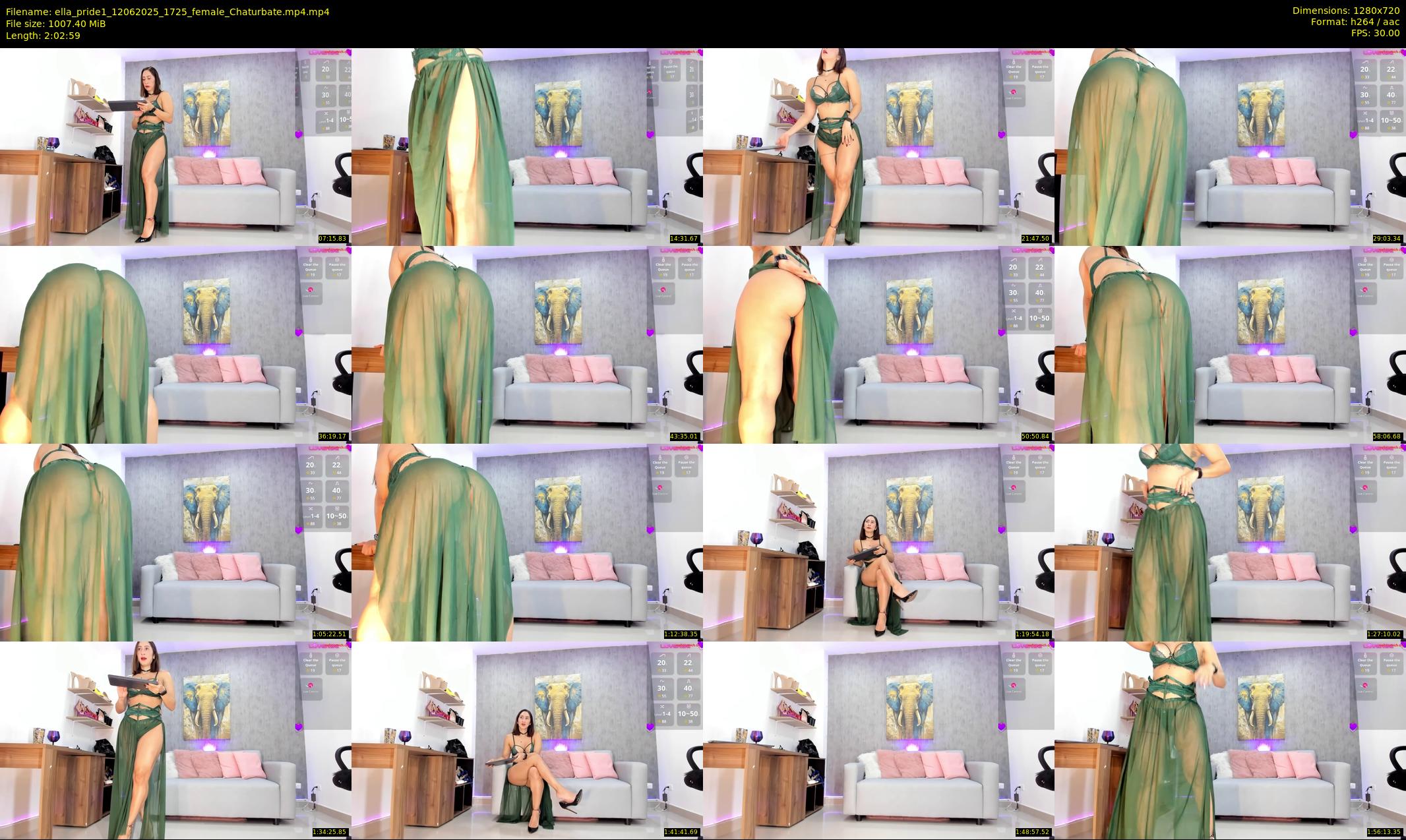 ella_pride1 — 123 minute Chaturbate female cam show recording, 720p, Jun 12, 2025