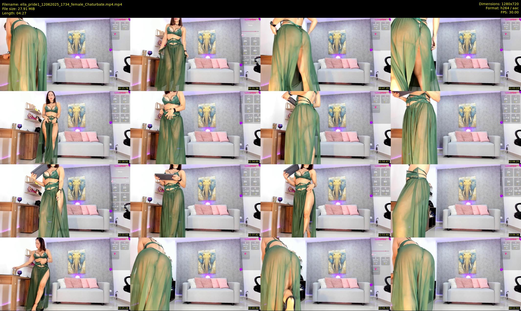 ella_pride1 — 5 minute Chaturbate female cam show recording, 720p, Jun 12, 2025