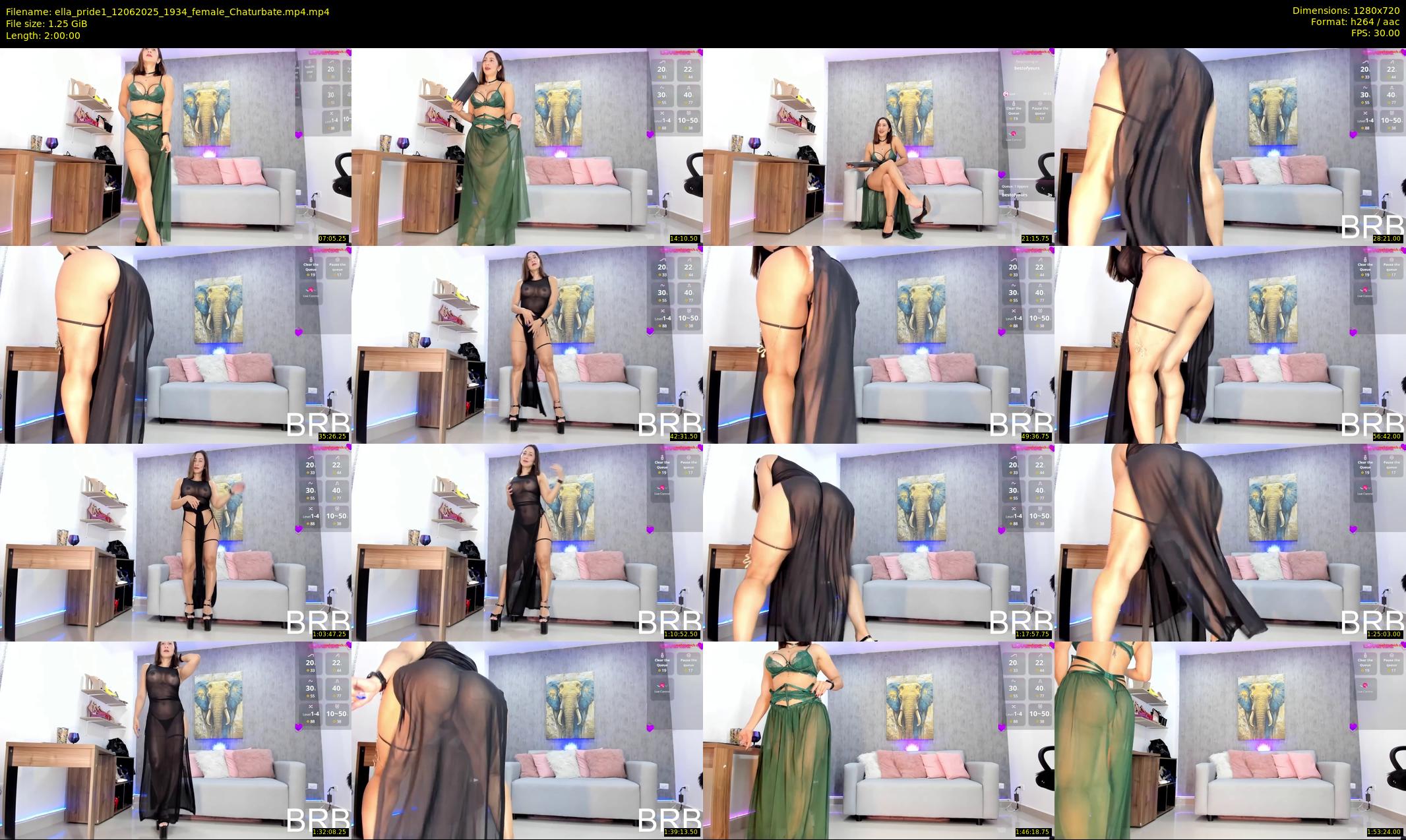 ella_pride1 — 120 minute Chaturbate female cam show recording, 720p, Jun 12, 2025
