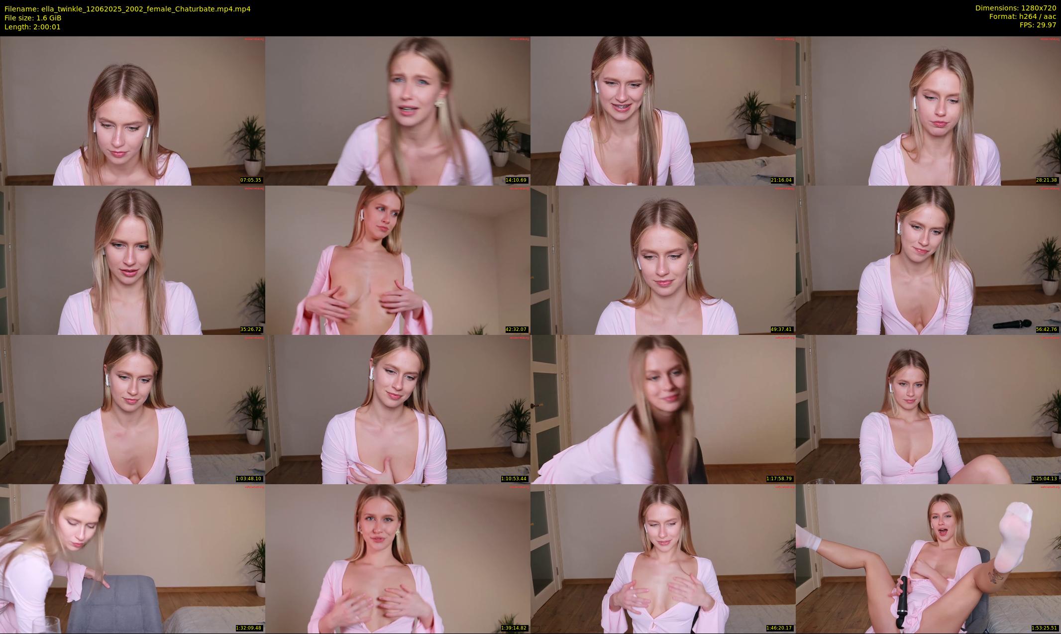 ella_twinkle — 121 minute Chaturbate female cam show recording, 720p, Jun 12, 2025