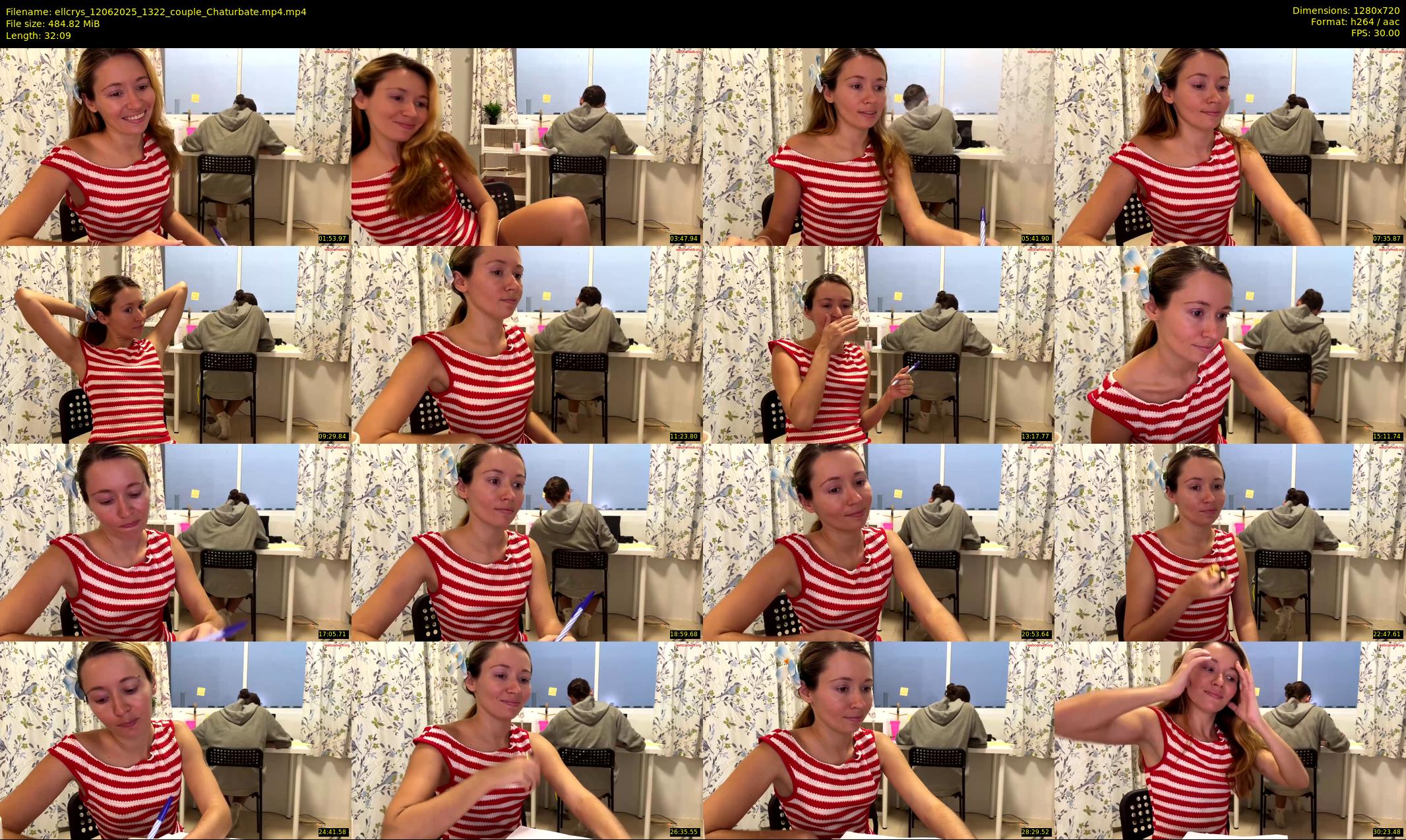 ellcrys — 33 minute Chaturbate couple cam show recording, 720p, Jun 12, 2025