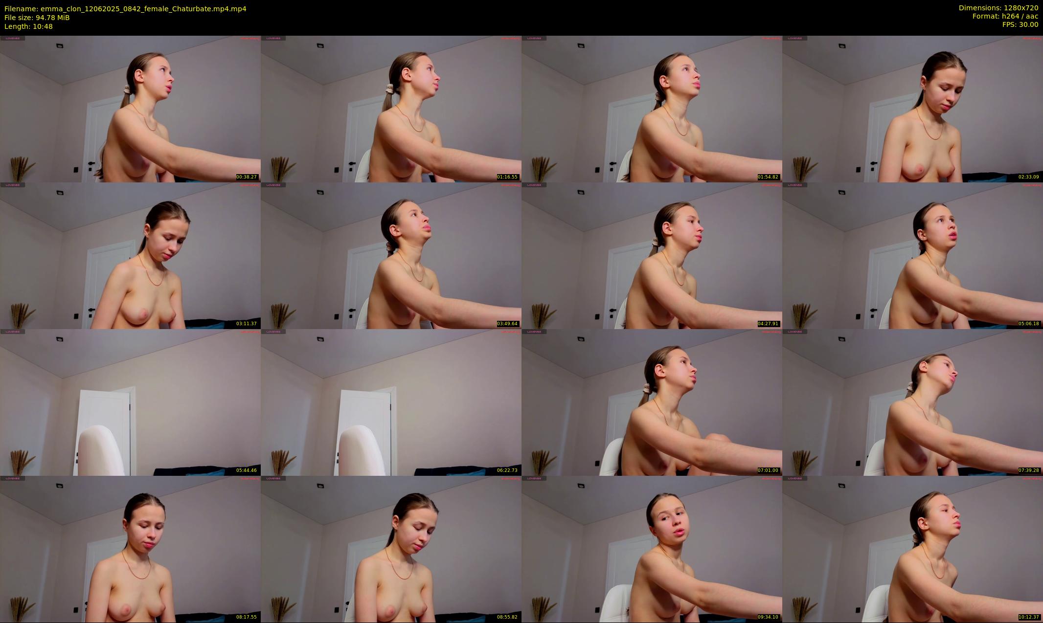 emma_clon — 11 minute Chaturbate female cam show recording, 720p, Jun 12, 2025
