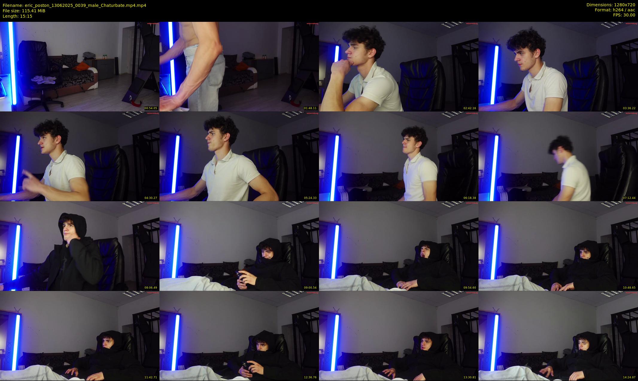 eric_poston — 16 minute Chaturbate male cam show recording, 720p, Jun 13, 2025
